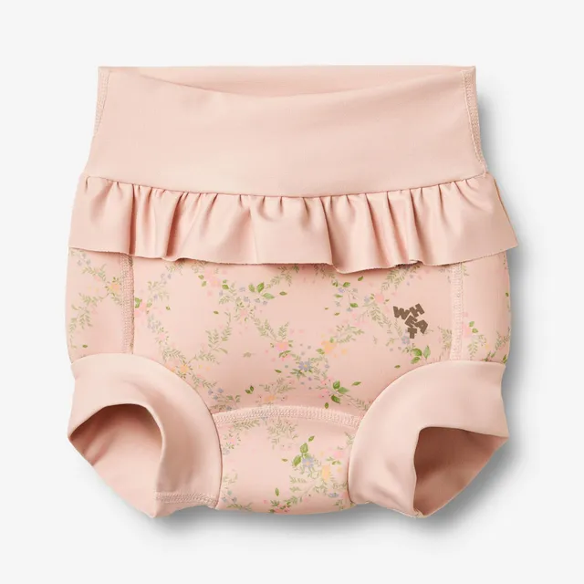 wheat-rita-neopren-schwimmhose-powder-checked-flowers image 1