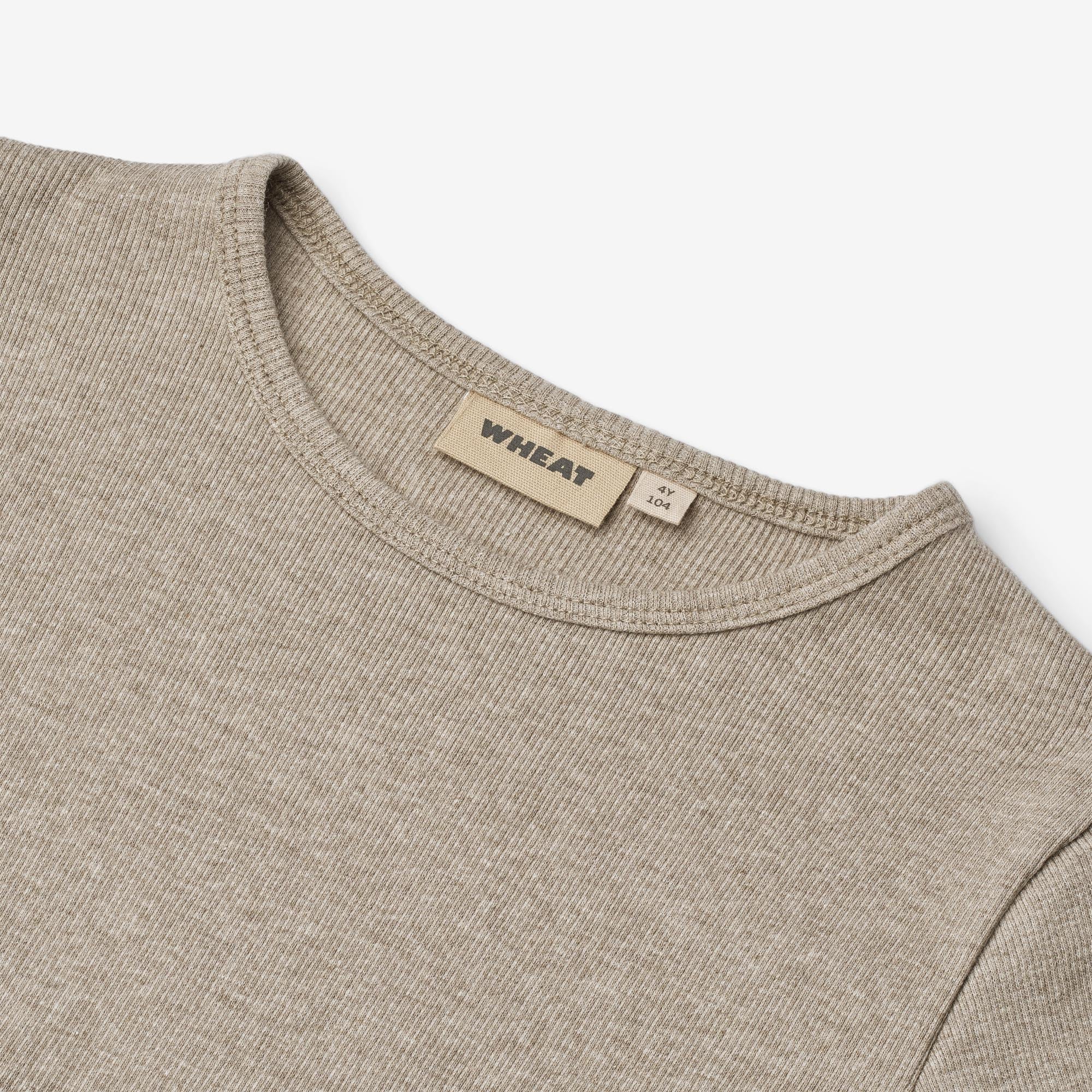 wheat-stig-rib-t-shirt-langarmshirt-gravel-melange-bio image 3