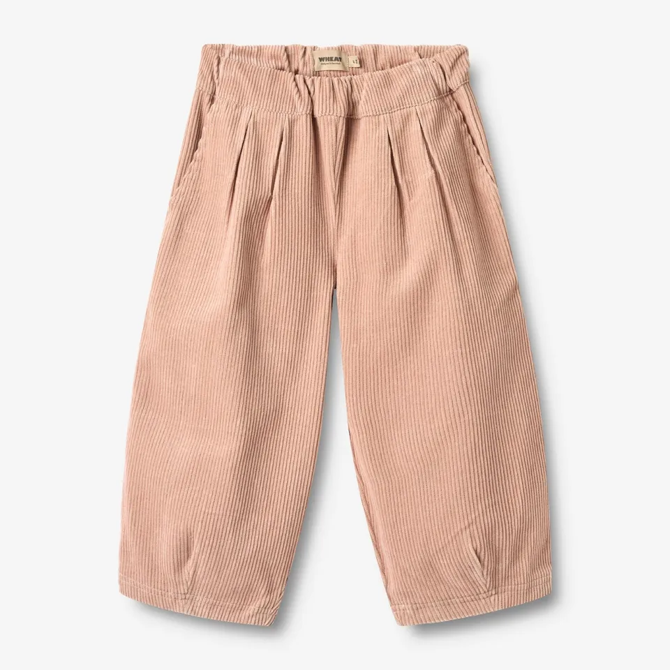 wheat-clothing-juno-cordhose-rose-powder-bio-baumwolle image 1