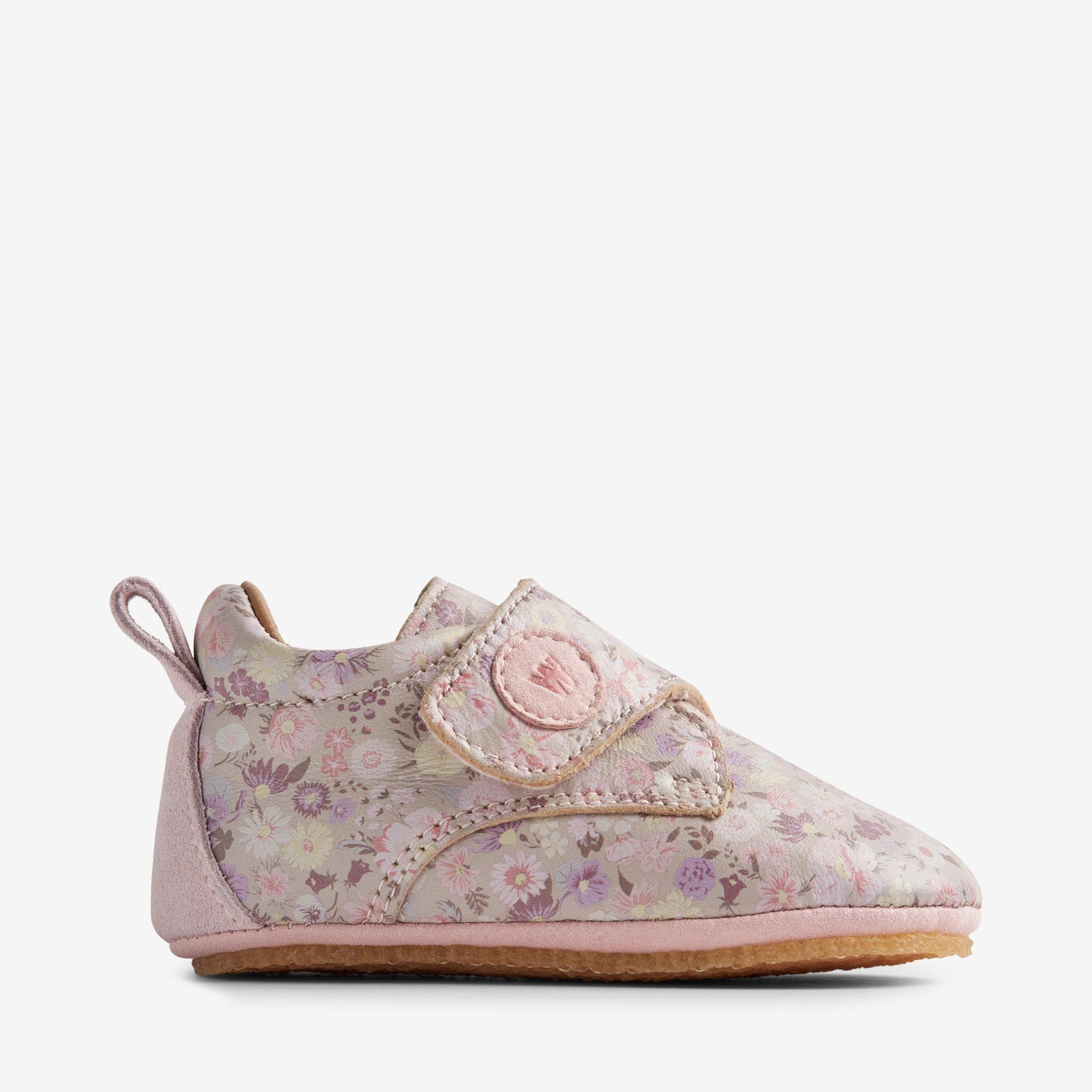 wheat-dakota-hausschuhe-clam-multi-flowers-leder image 3