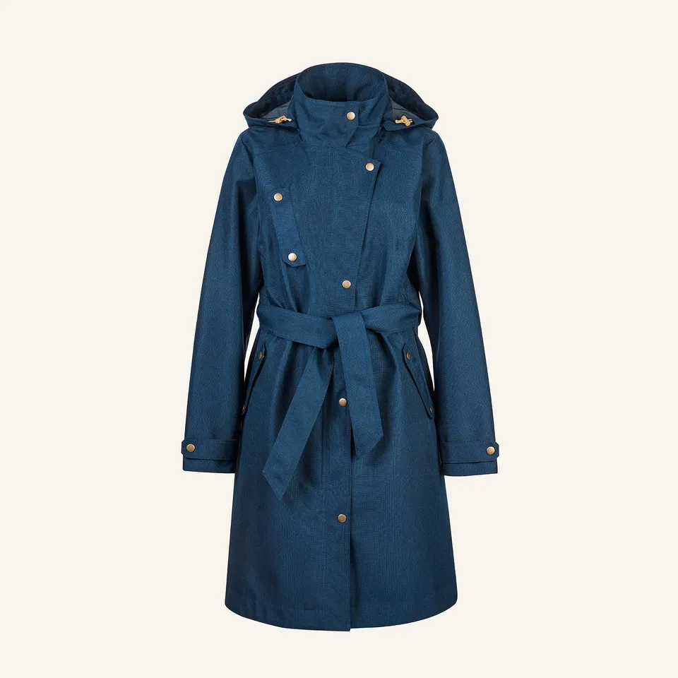 finkid-taria-trenchcoat-navy-38-wasserabweisend image 1