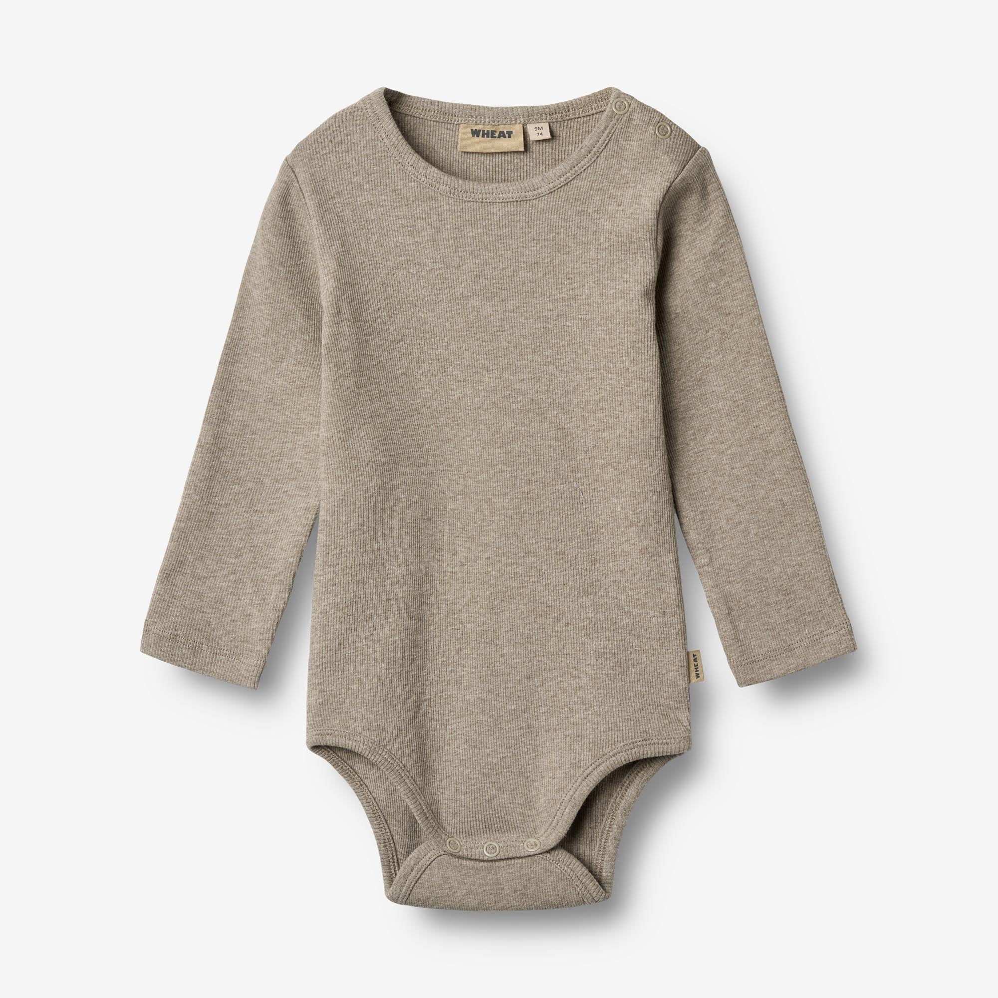wheat-spencer-body-langarm-gravel-melange-bio-baumwolle image 1
