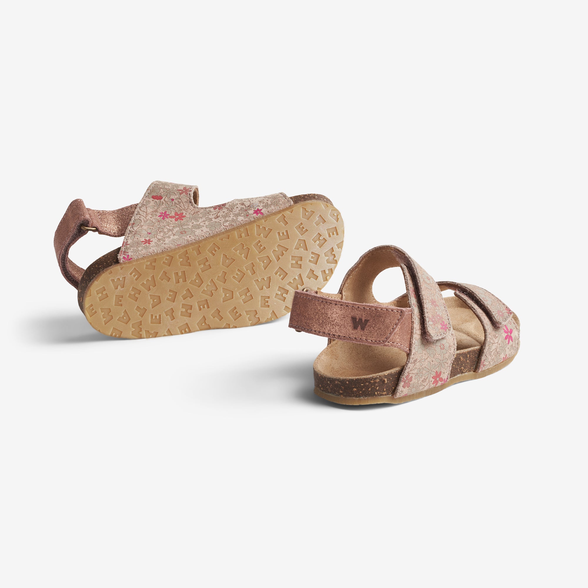 wheat-footwear-sandale-clara-kindersandalen-rose-blumen image 3