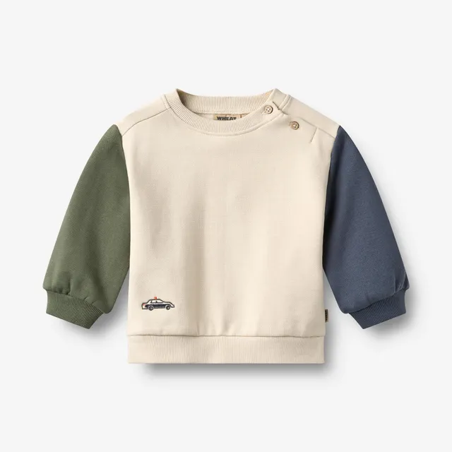 wheat-elliot-sweatshirt-offwhite-stickerei-bio-baumwolle image 1