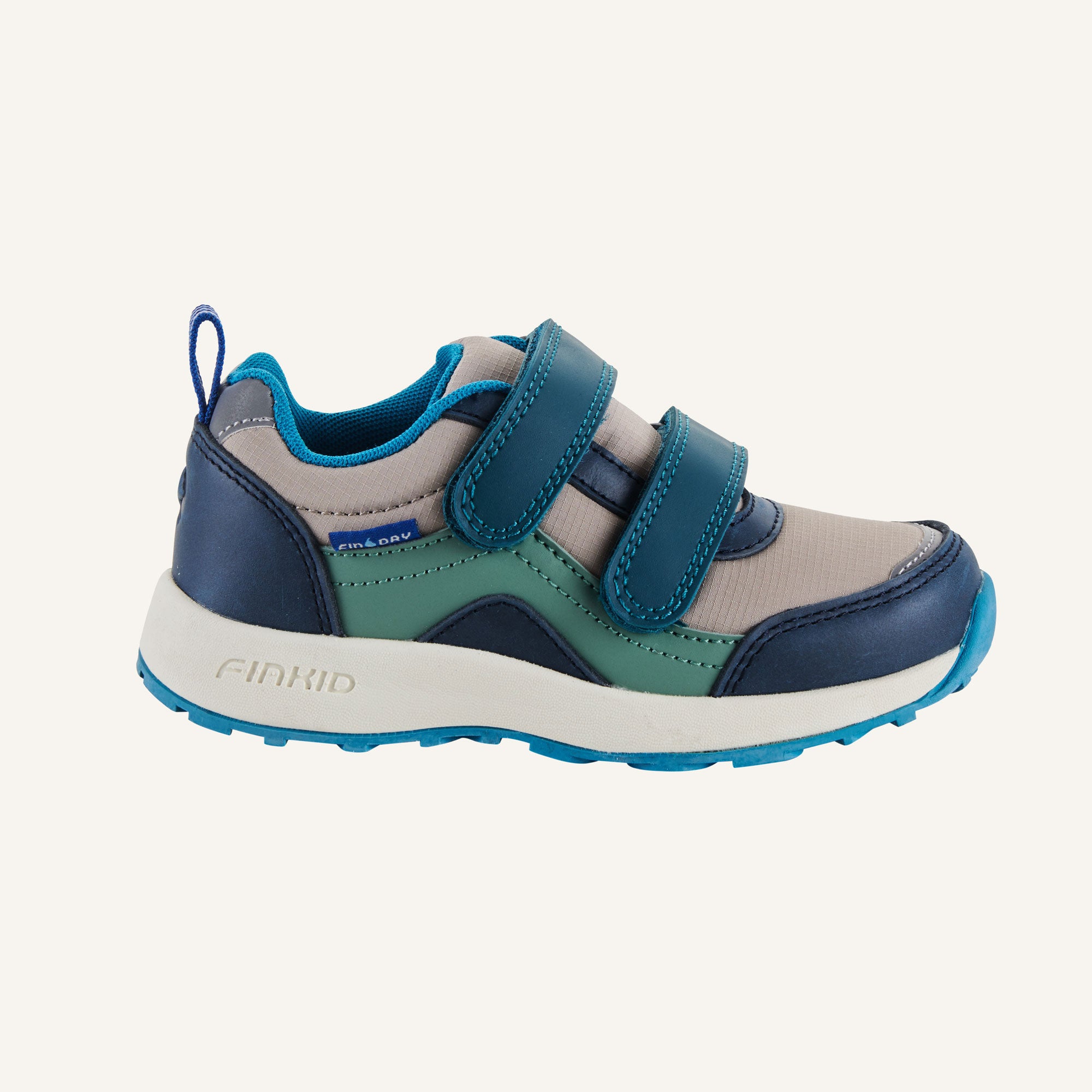 finkid-sammakko-outdoor-sneaker-navy-fox-wasserabweisend image 2