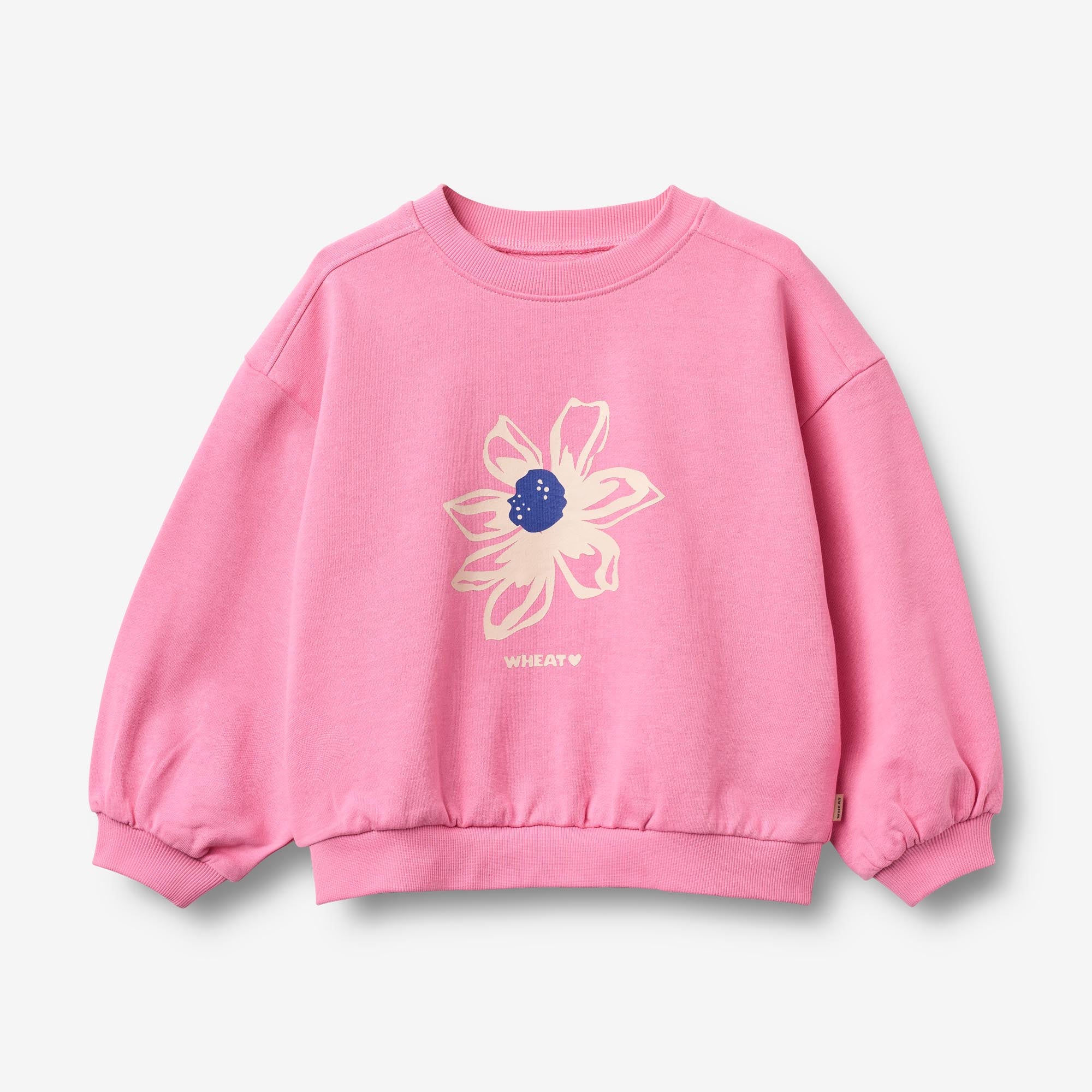 wheat-clothing-sweatshirt-eliza-pink-bio-baumwolle-m-dchen image 1