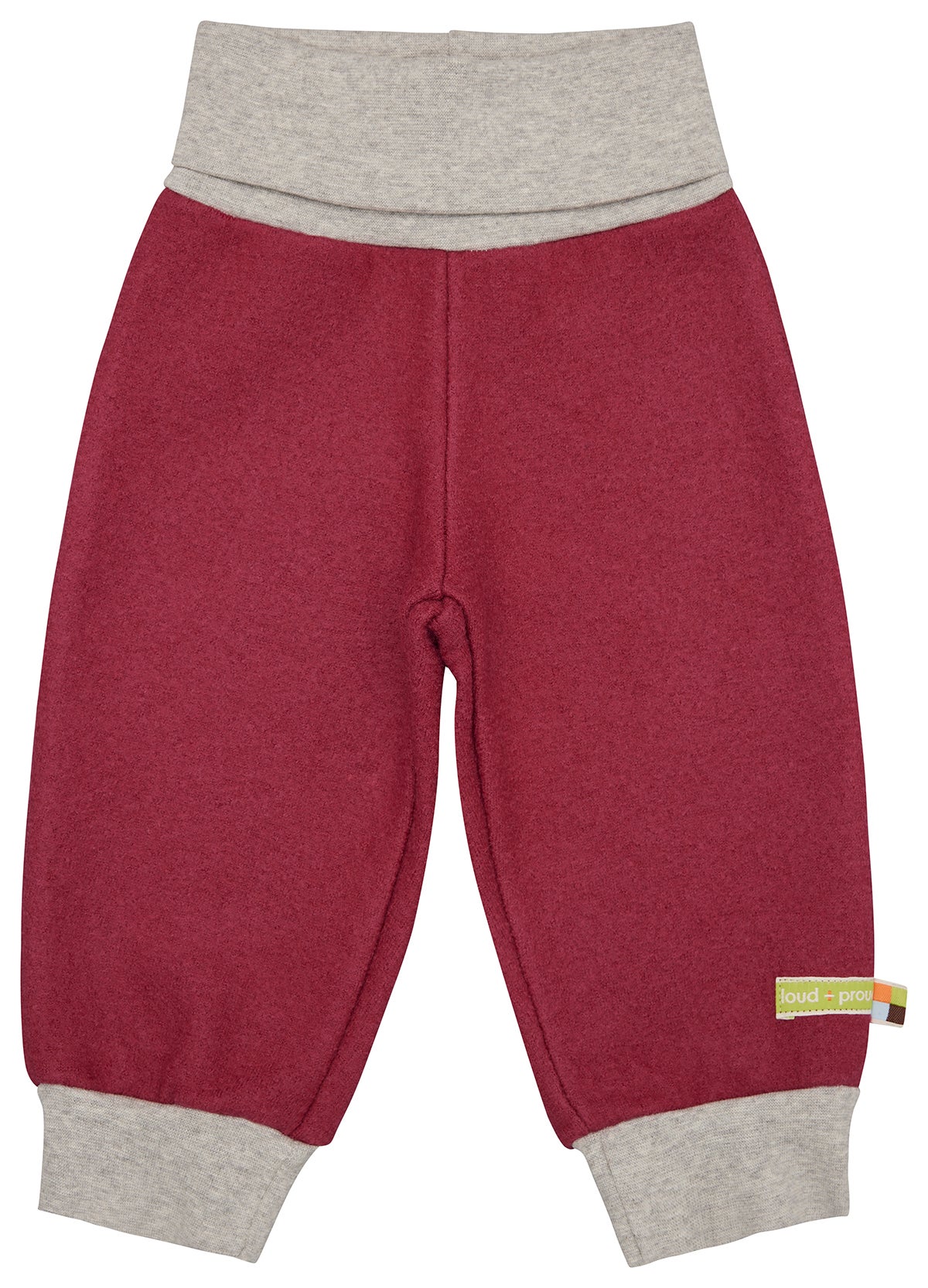 loud-proud-classics-wollwalk-hose-baby-rouge-umschlagbund image 1