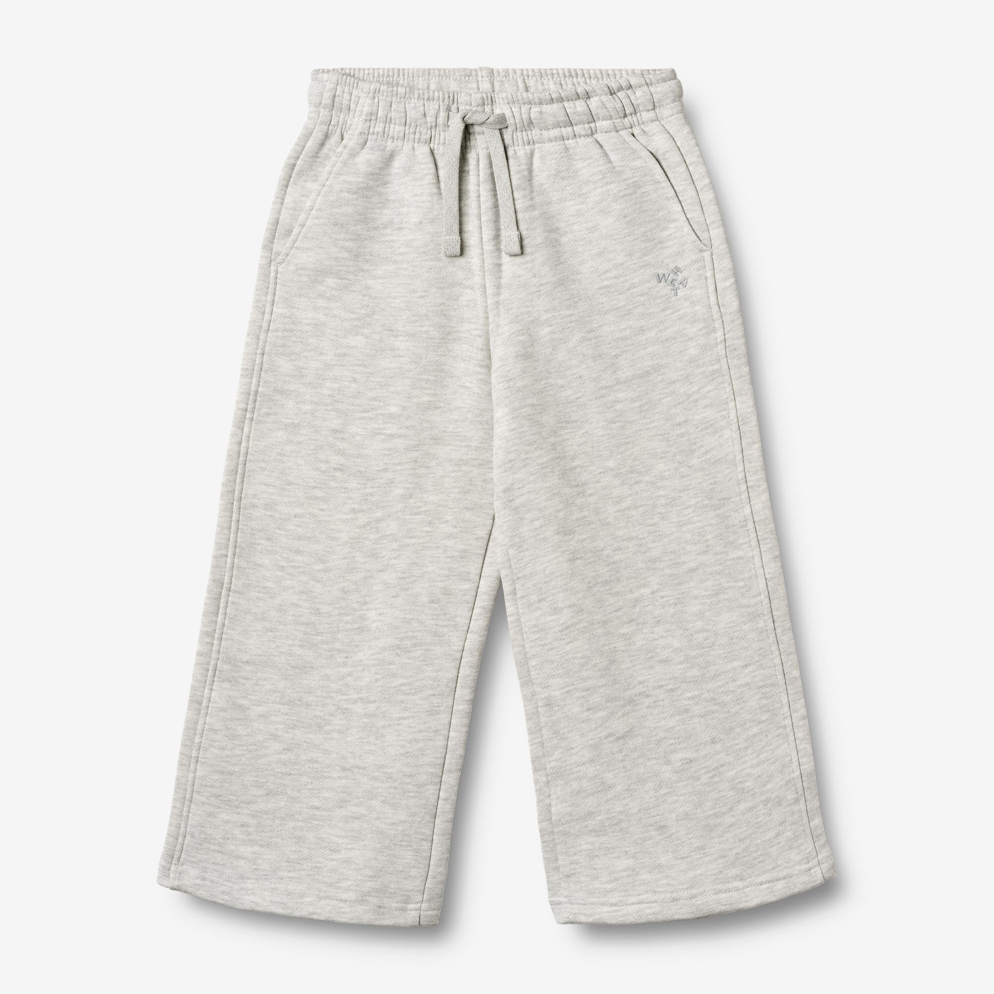 wheat-cruz-sweatpants-kinder-light-melange-grey-bio-baumwolle image 1