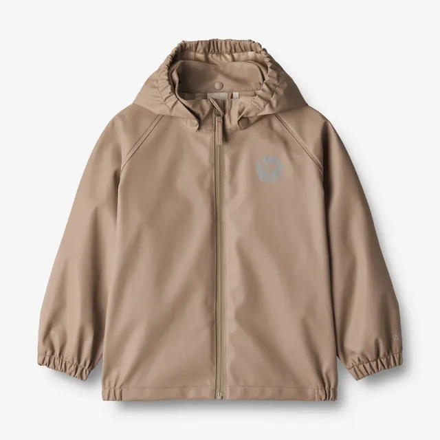 wheat-chardy-regenjacke-kinder-beige-stone-wasserdicht image 1