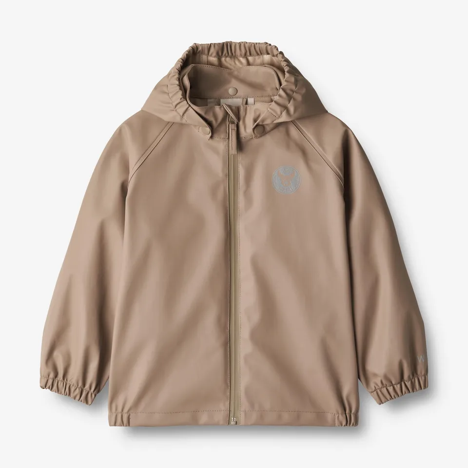 wheat-chardy-regenjacke-kinder-beige-stone-wasserdicht image 1