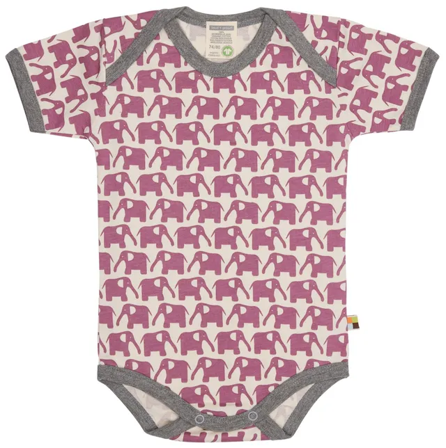 loud-proud-classics-body-elefanten-kurzarmbody-grape image 1