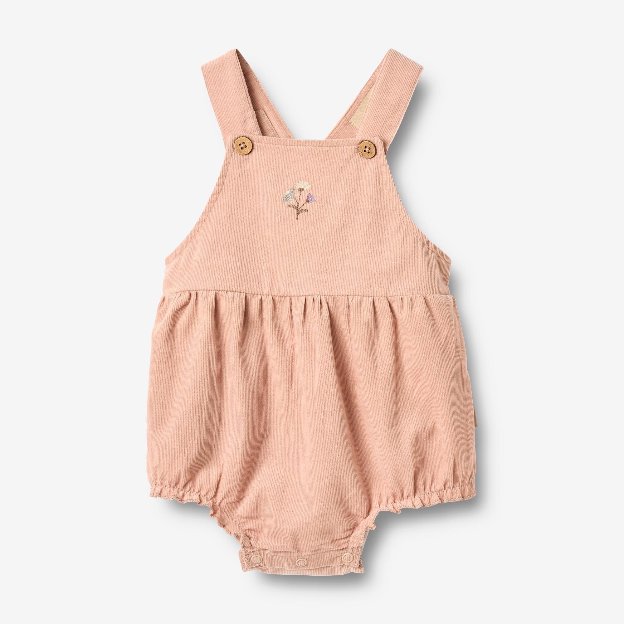 wheat-clothing-romper-lucille-latzhose-rose-powder-bio image 1