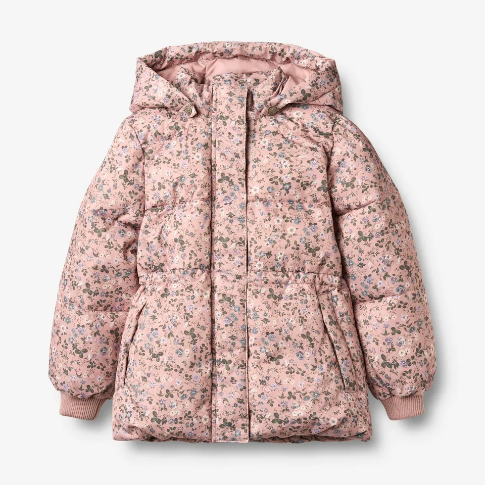 wheat-outerwear-eli-steppjacke-m-dchen-rose-powder-flowers image 1
