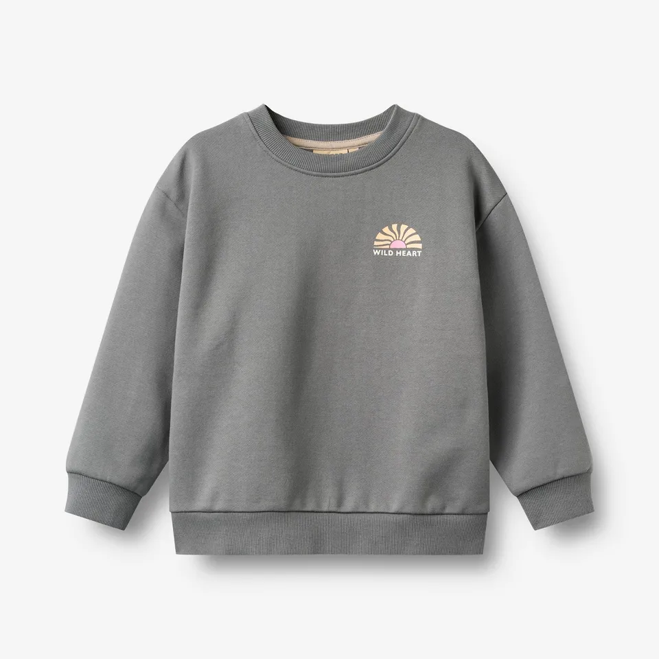 wheat-ellis-sweatshirt-flint-bio-baumwolle-kinder image 1