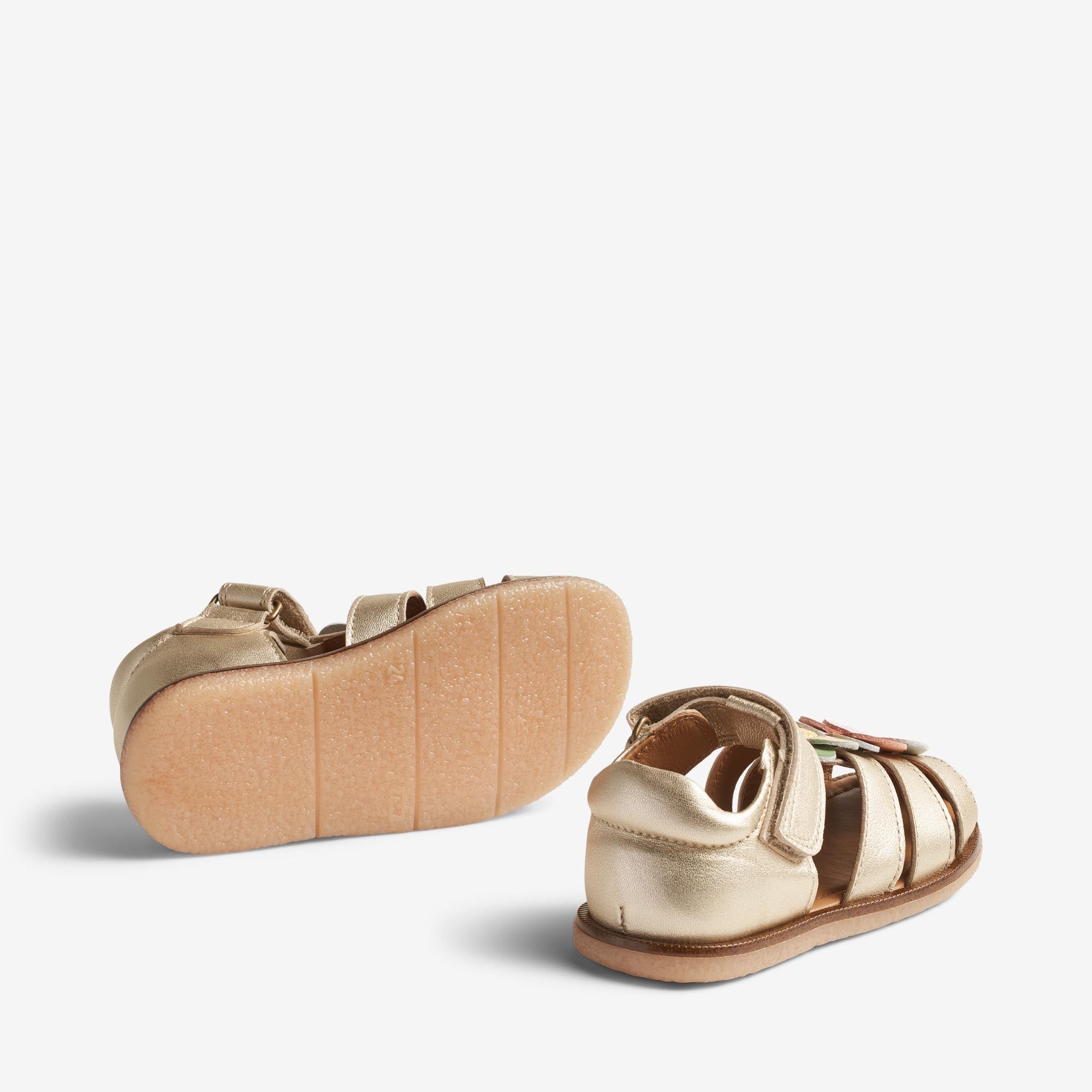 wheat-footwear-hana-sandale-kinder-light-gold-leder image 3