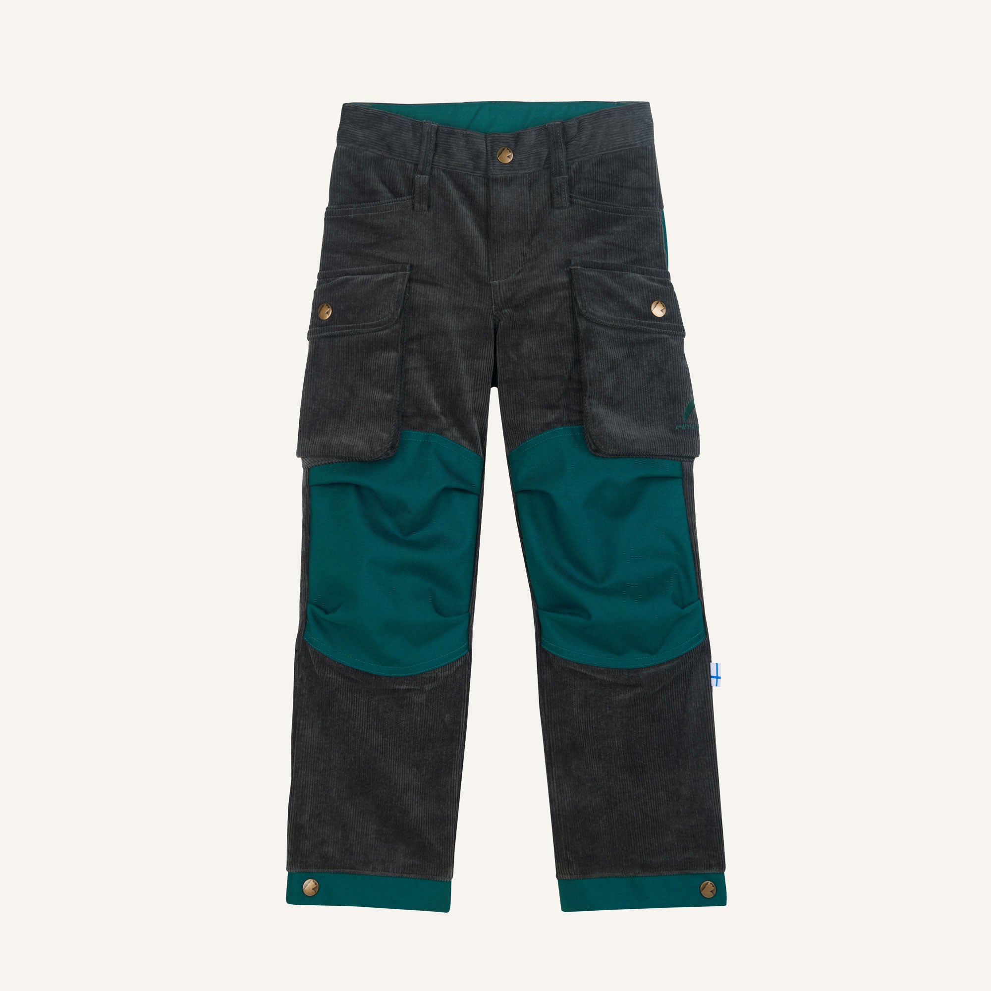 finkid-husky-koski-kinder-outdoorhose-kord-denim-110-120 image 4