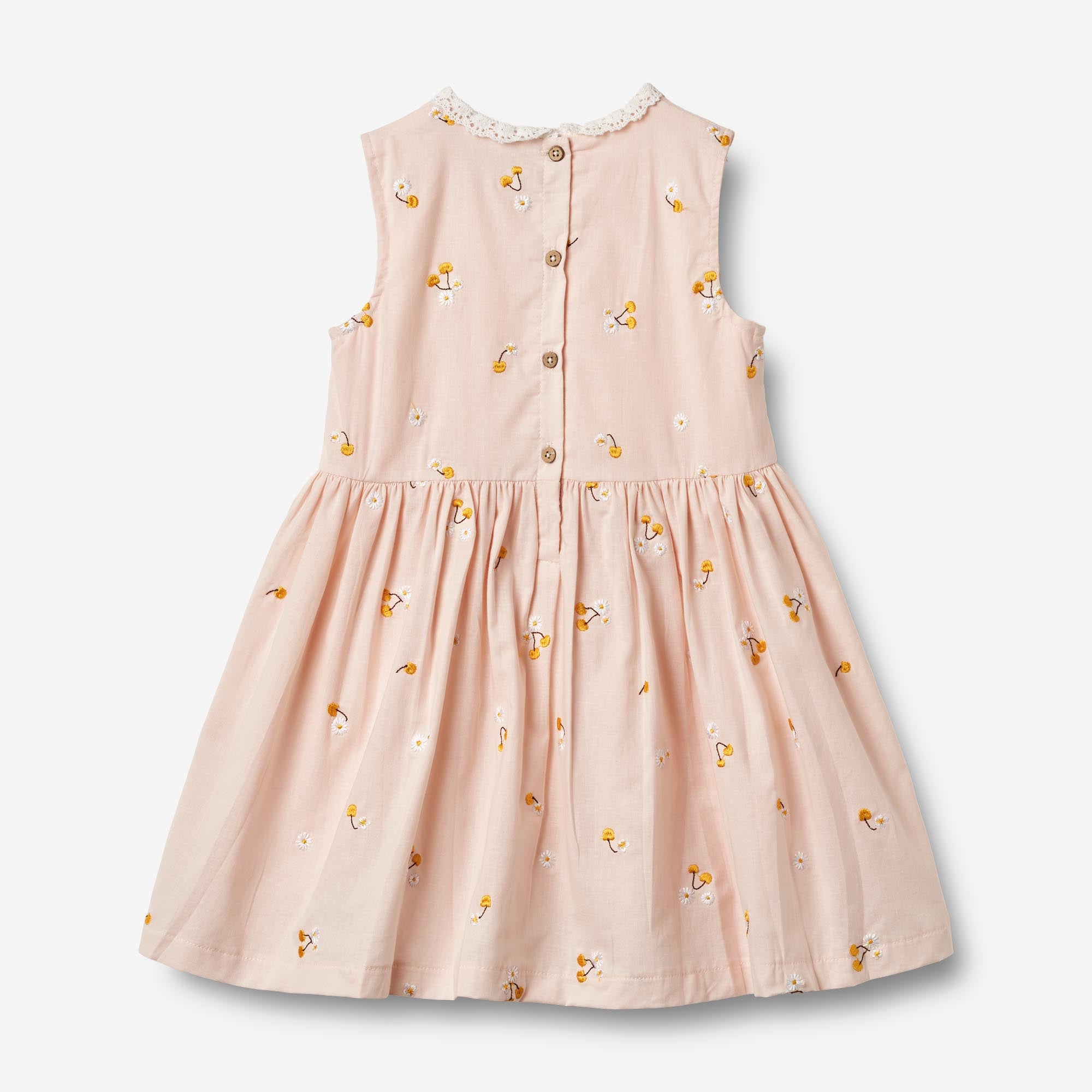 wheat-elma-kleid-powder-yellow-cherries-bio-baumwolle image 2