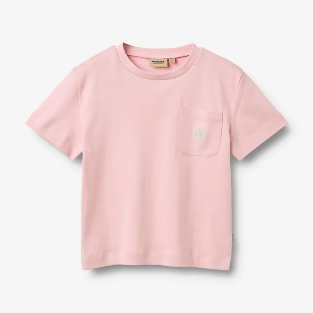 wheat-elsine-t-shirt-coral-blush-bio-baumwolle image 1