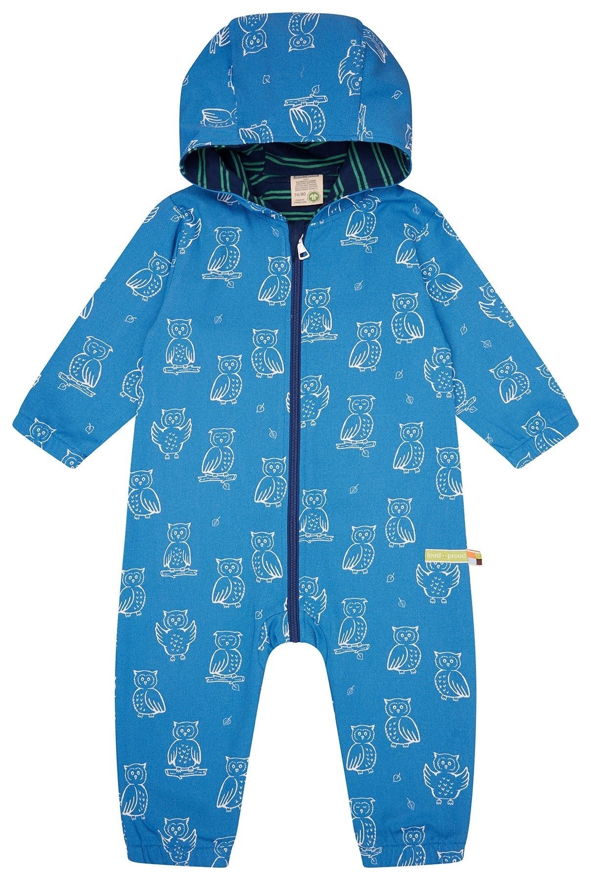 loud-proud-classics-overall-mit-druck-outdooroverall-azur-wasserabweisend image 1