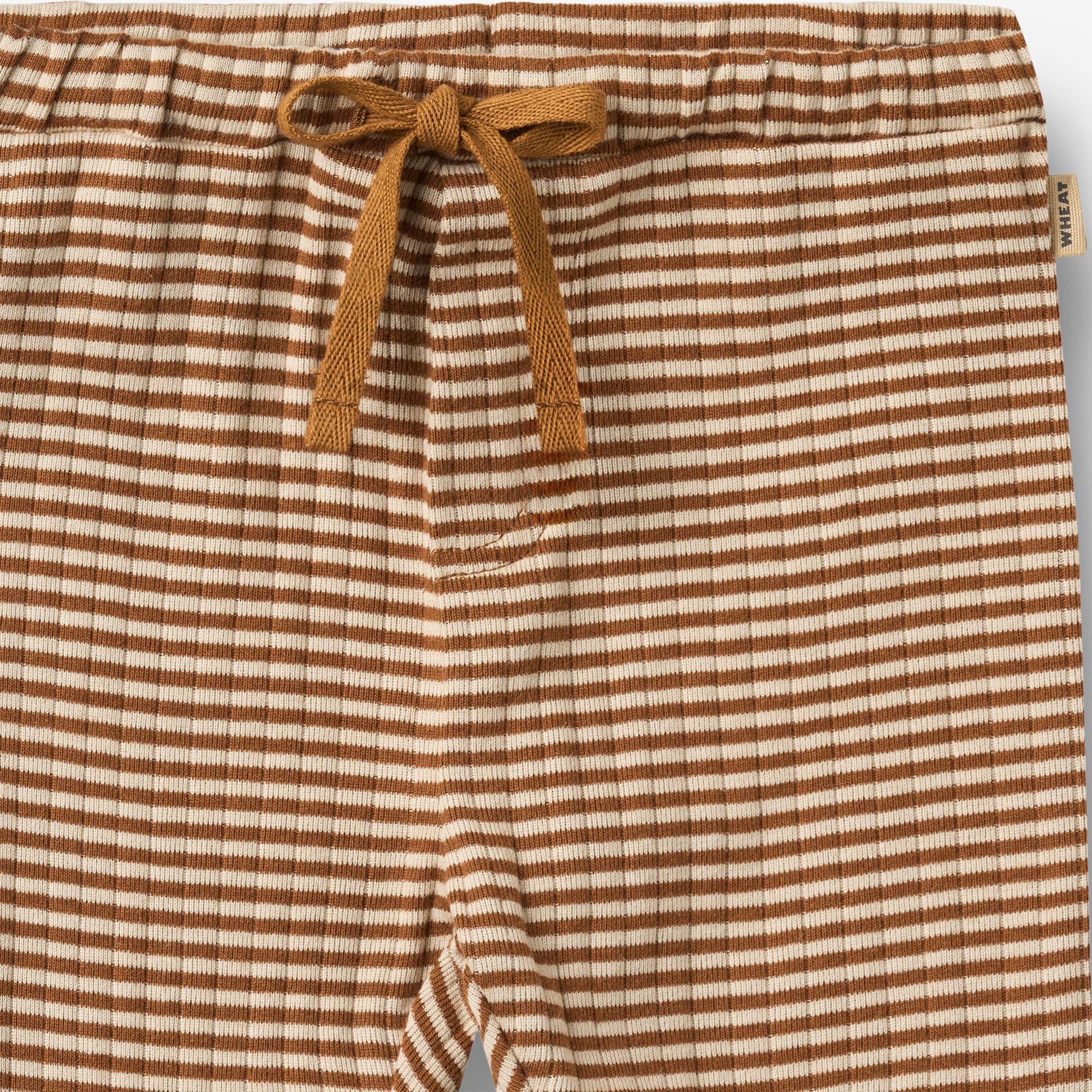 wheat-manfred-jersey-pants-warm-hazel-stripe-babyhose-bio-gr-62 image 4