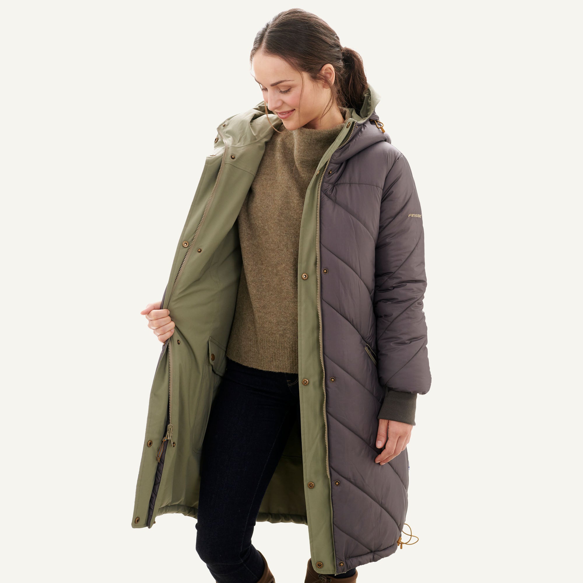 finkid-husky-sipuli-tec-winterparka-vetiver-38-recycelt image 6