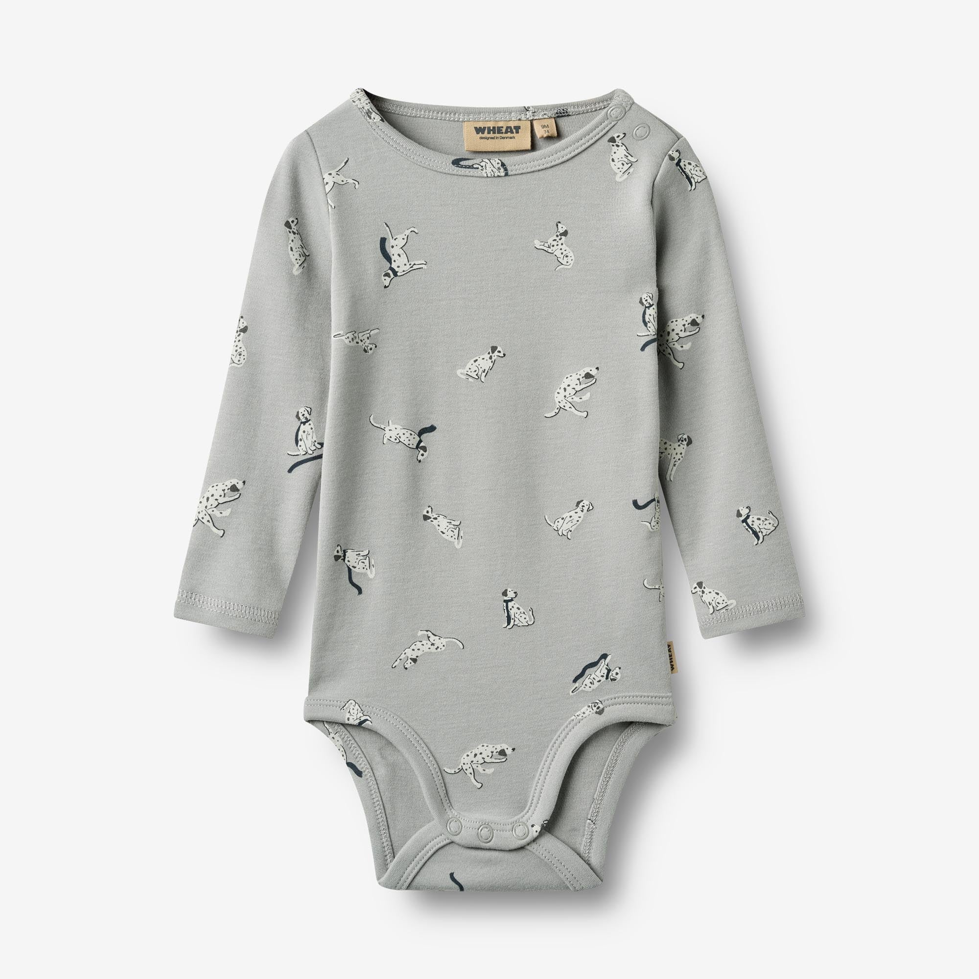 wheat-freddie-dogs-with-dots-body-langarm-baby-bio image 1