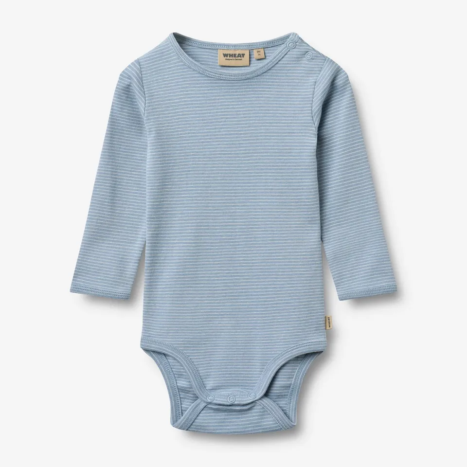 wheat-berti-langarmbody-faded-blue-stripe-bio-jersey image 1