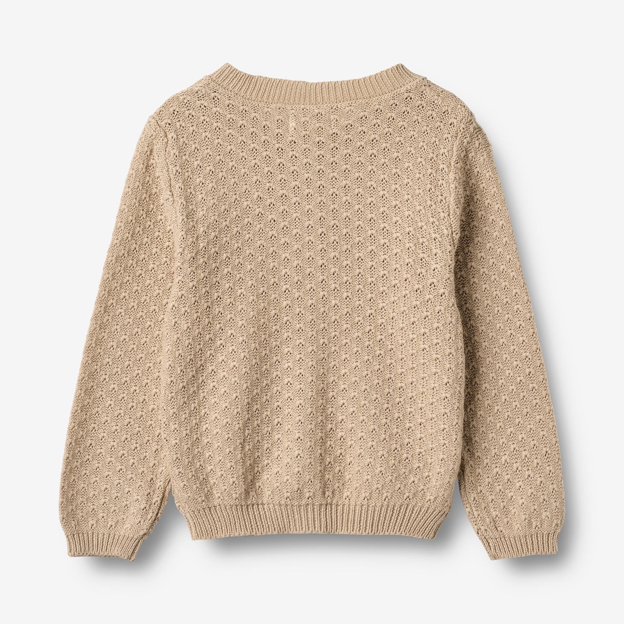 wheat-magnella-strickjacke-warm-sand-bio-baumwolle-m-dchen image 4