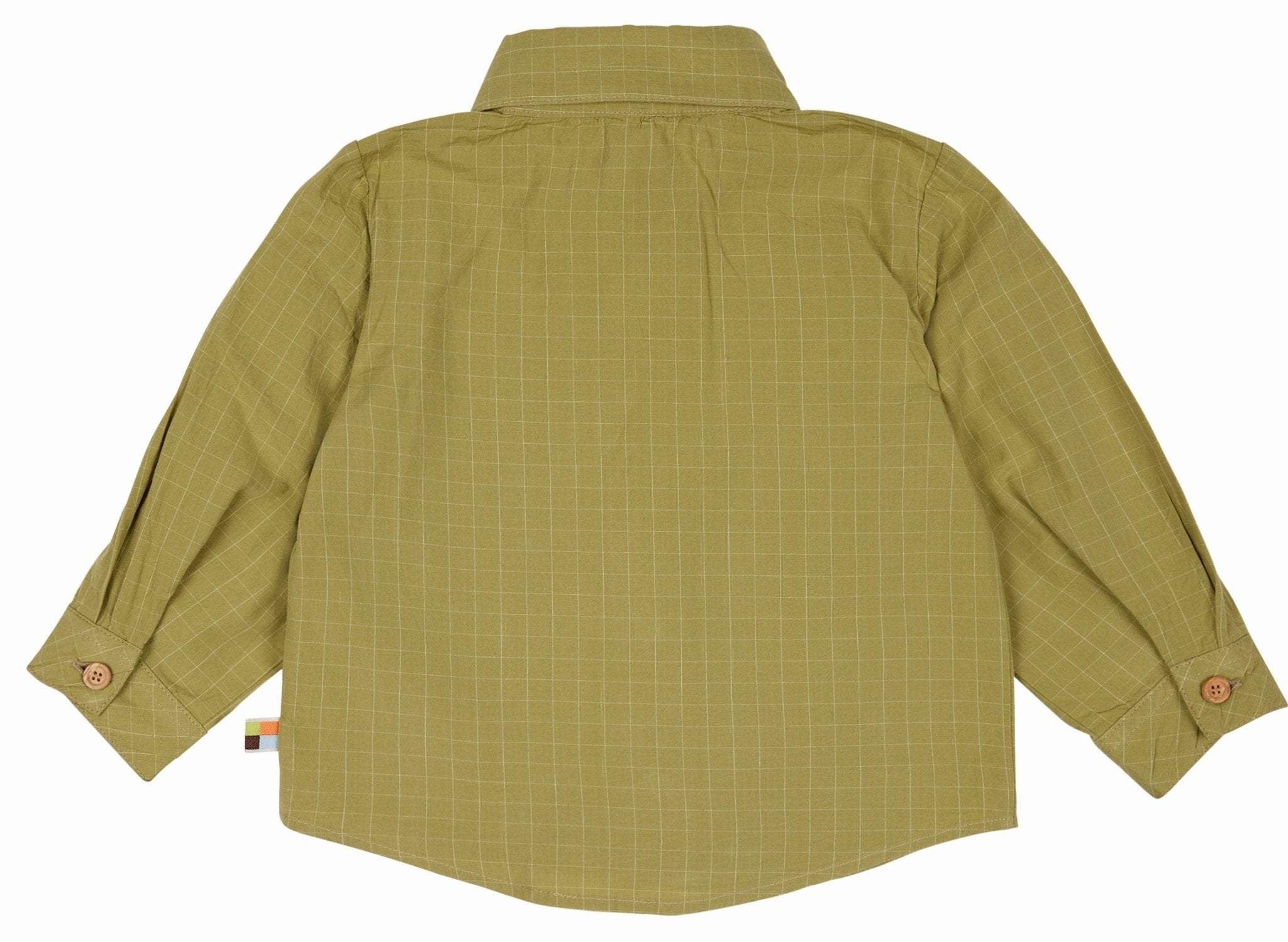 loud-proud-classics-hemd-feines-karo-avocado-86-92-holzkn-pfe image 2