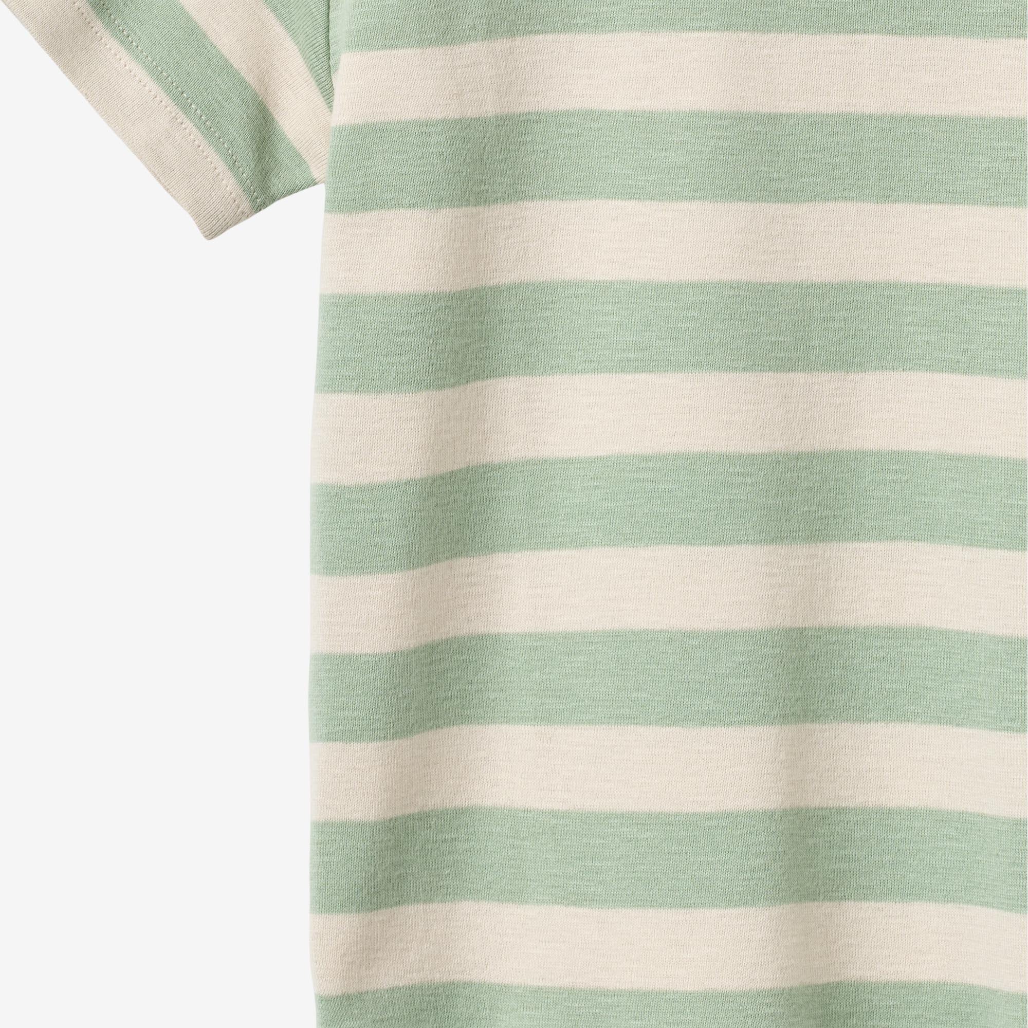 wheat-liam-t-shirt-bio-baumwolle-kinder-mint-stripe image 3