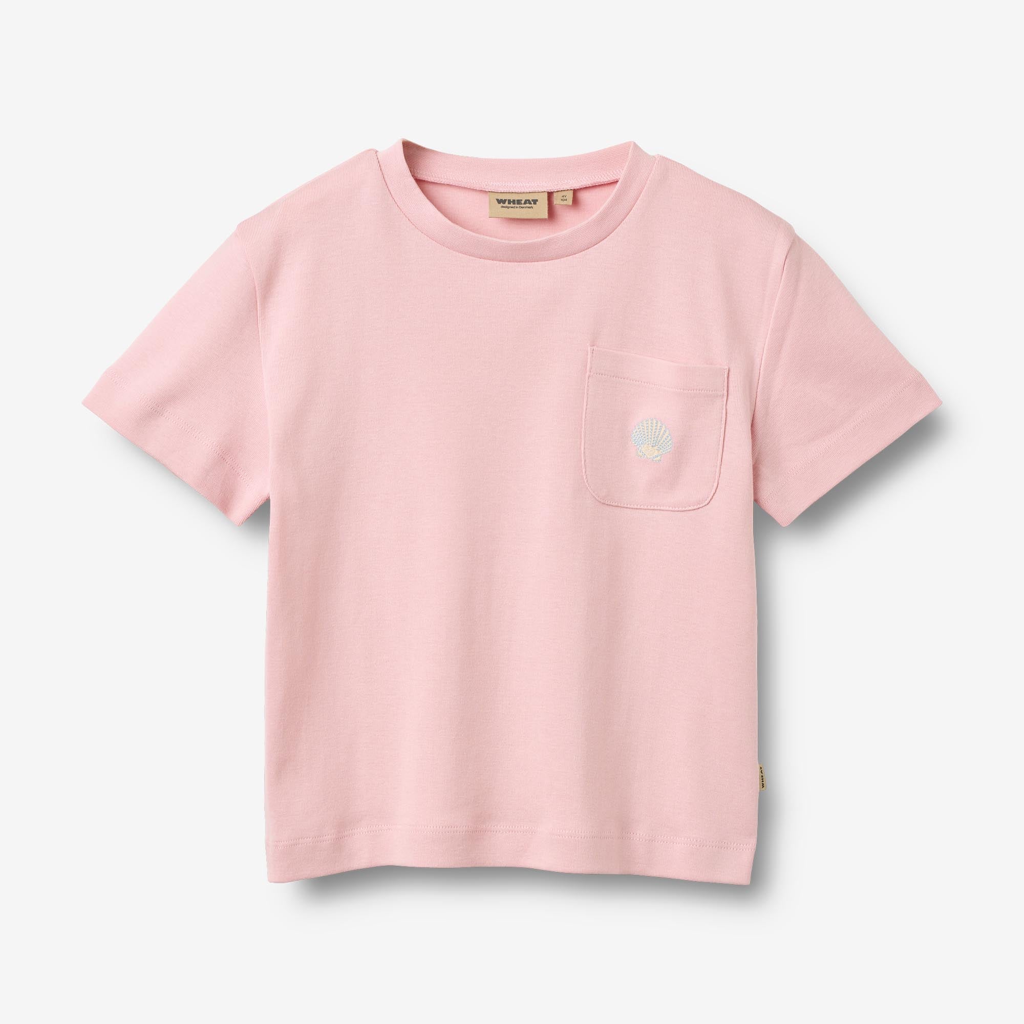 wheat-elsine-t-shirt-coral-blush-bio-baumwolle image 1