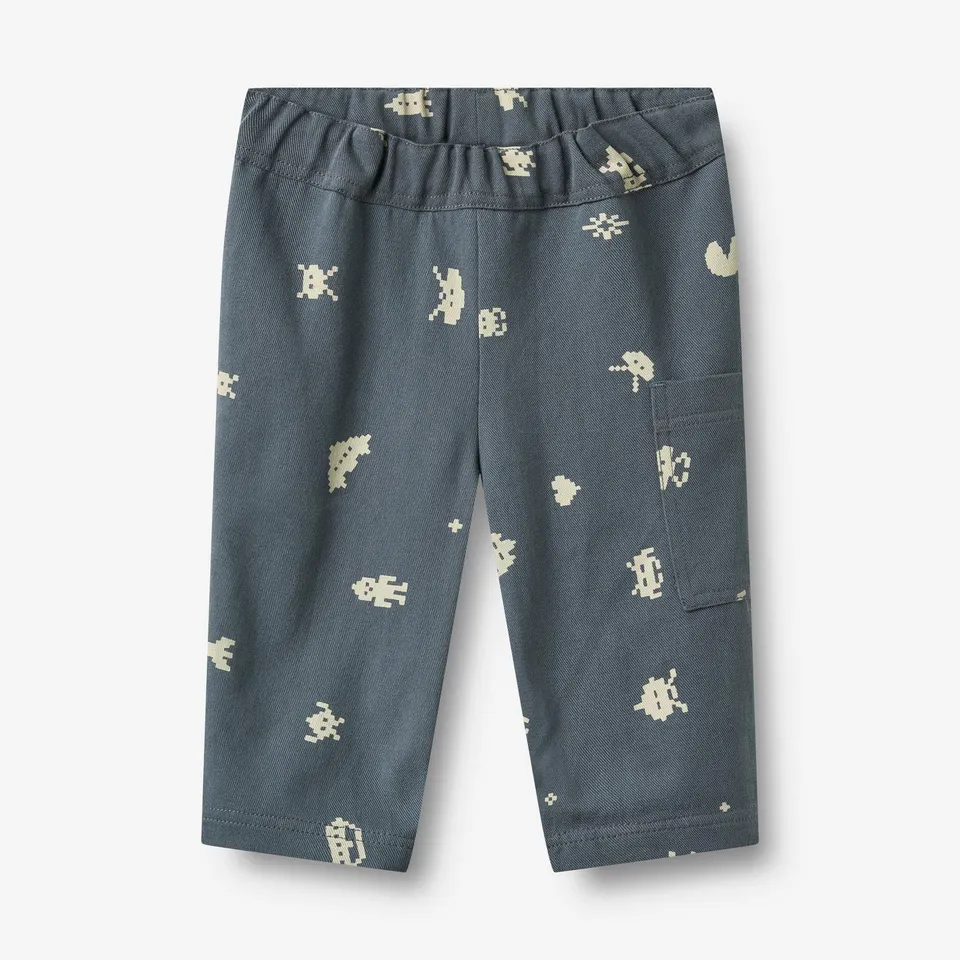 wheat-jeppe-hose-game-over-bio-baumwolle-baby-verstellbar image 1