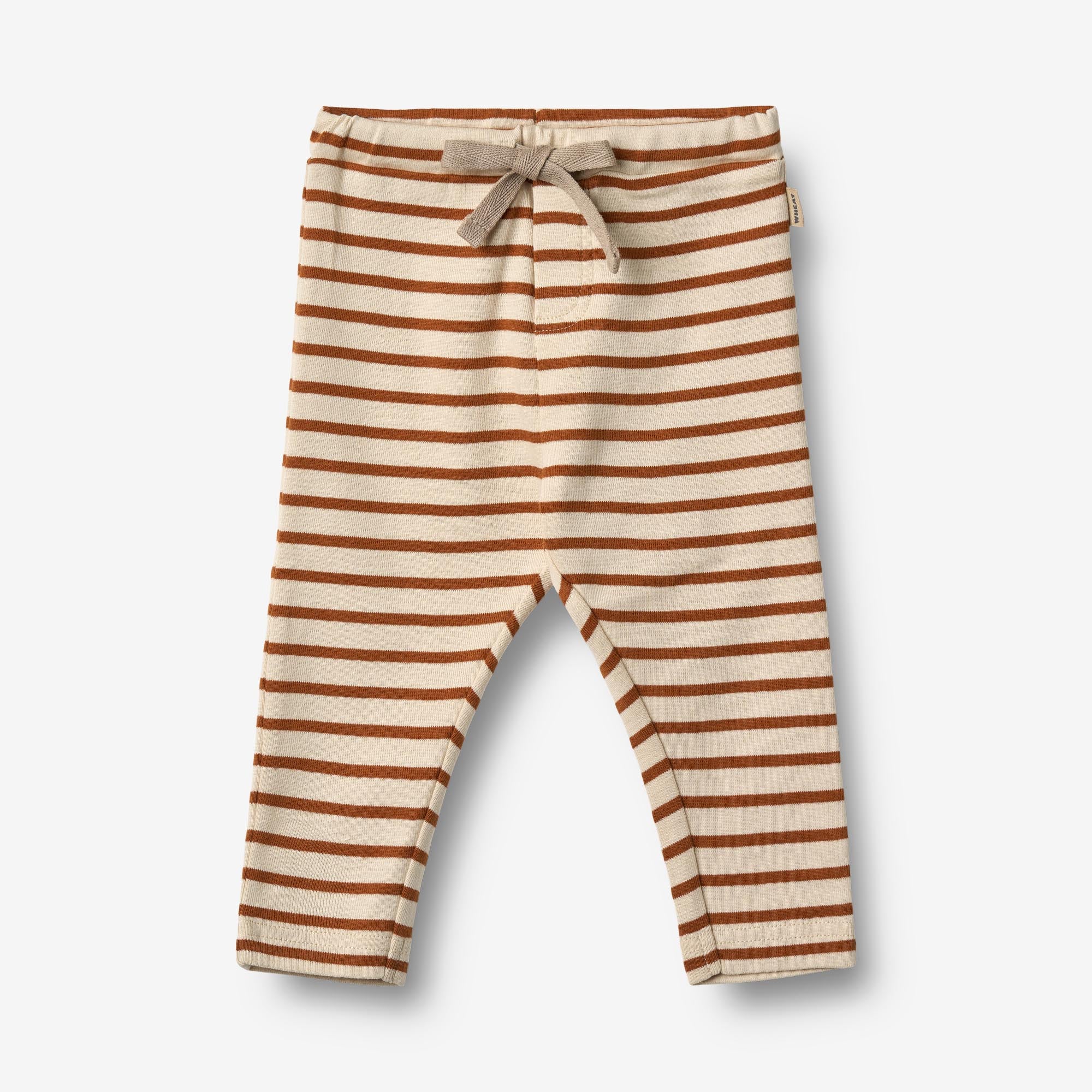 wheat-hose-manfred-babyhose-warm-caramel-stripe-bio image 1