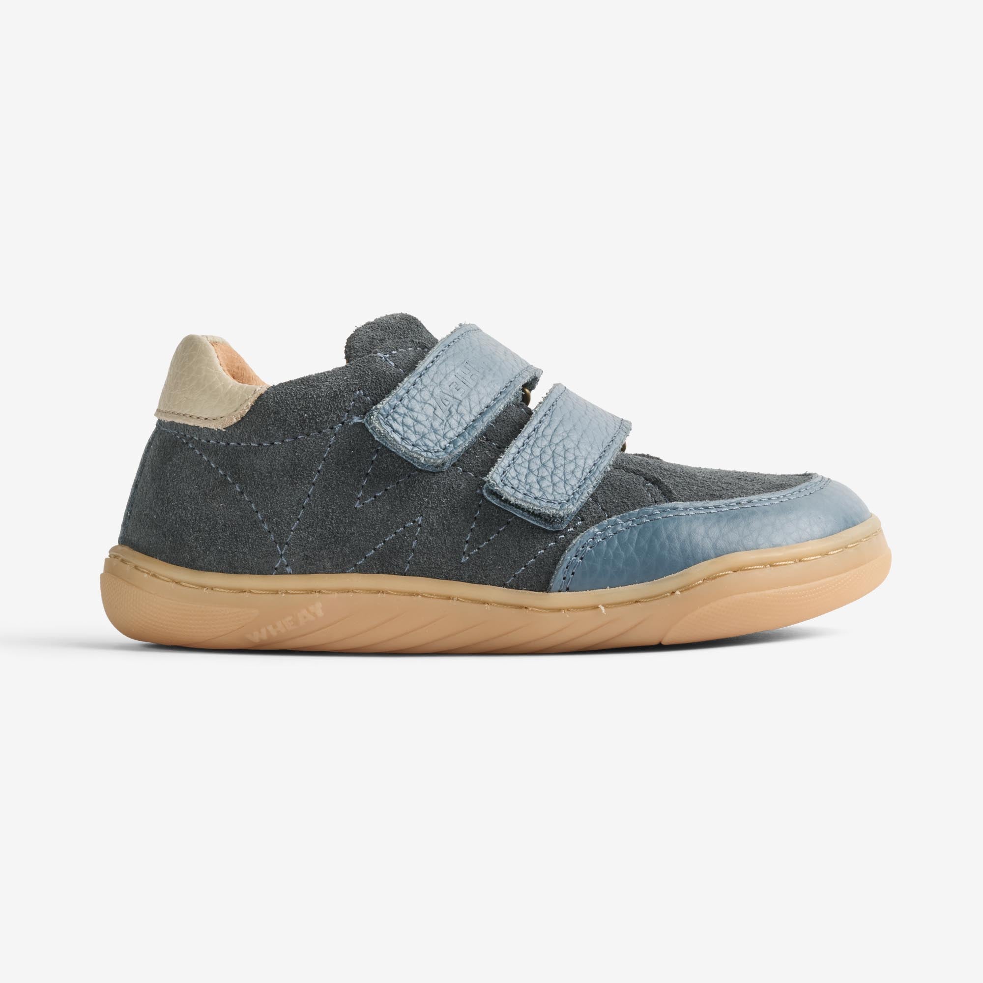wheat-barres-barfu-sneaker-greyblue-wildleder-klett image 3