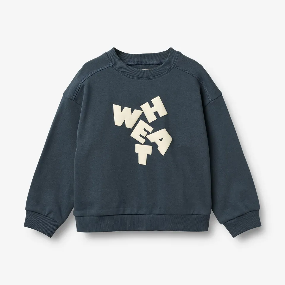wheat-lennon-sweatshirt-kinder-bio-baumwolle-ink-logo image 1
