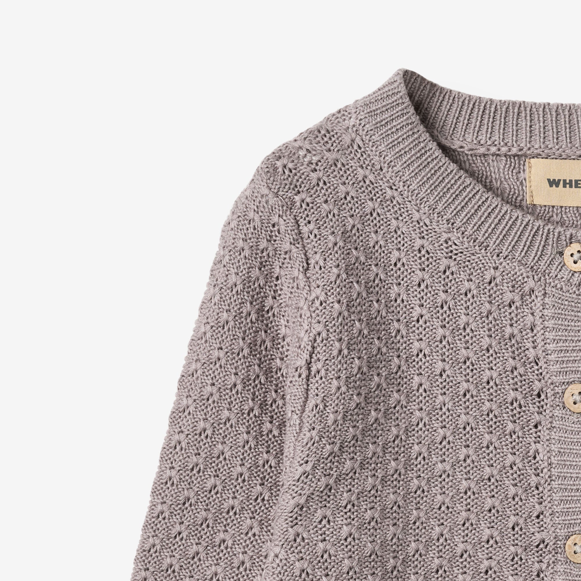 wheat-clothing-magnella-strickjacke-dusty-purple-bio-baumwolle image 4