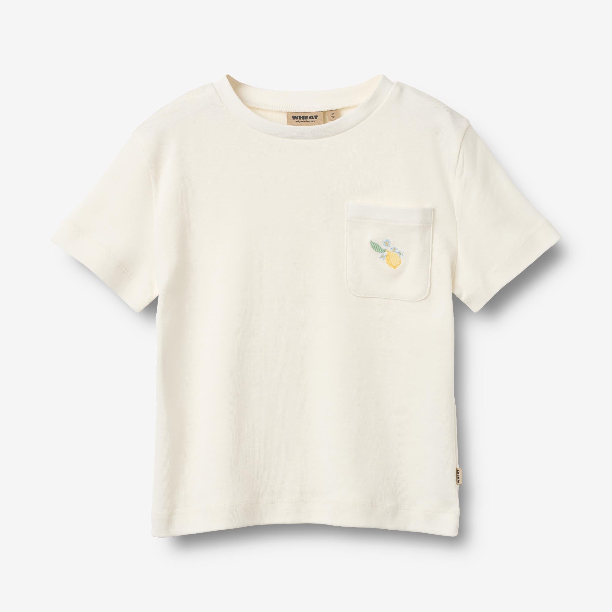 wheat-elsine-t-shirt-ivory-kurzarm-bio-baumwolle-2 image 1