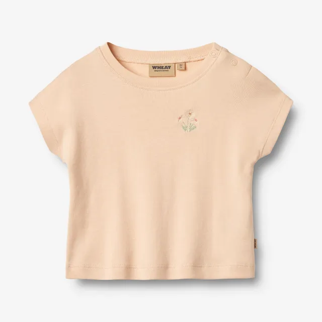 wheat-t-shirt-signe-kurzarm-rose-water-bio-baby image 1