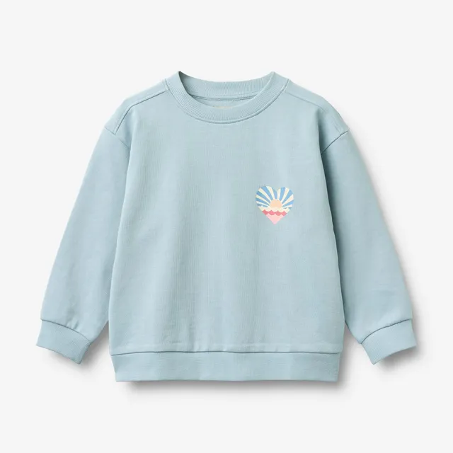 wheat-ellis-sweatshirt-summer-sky-bio-baumwolle image 1