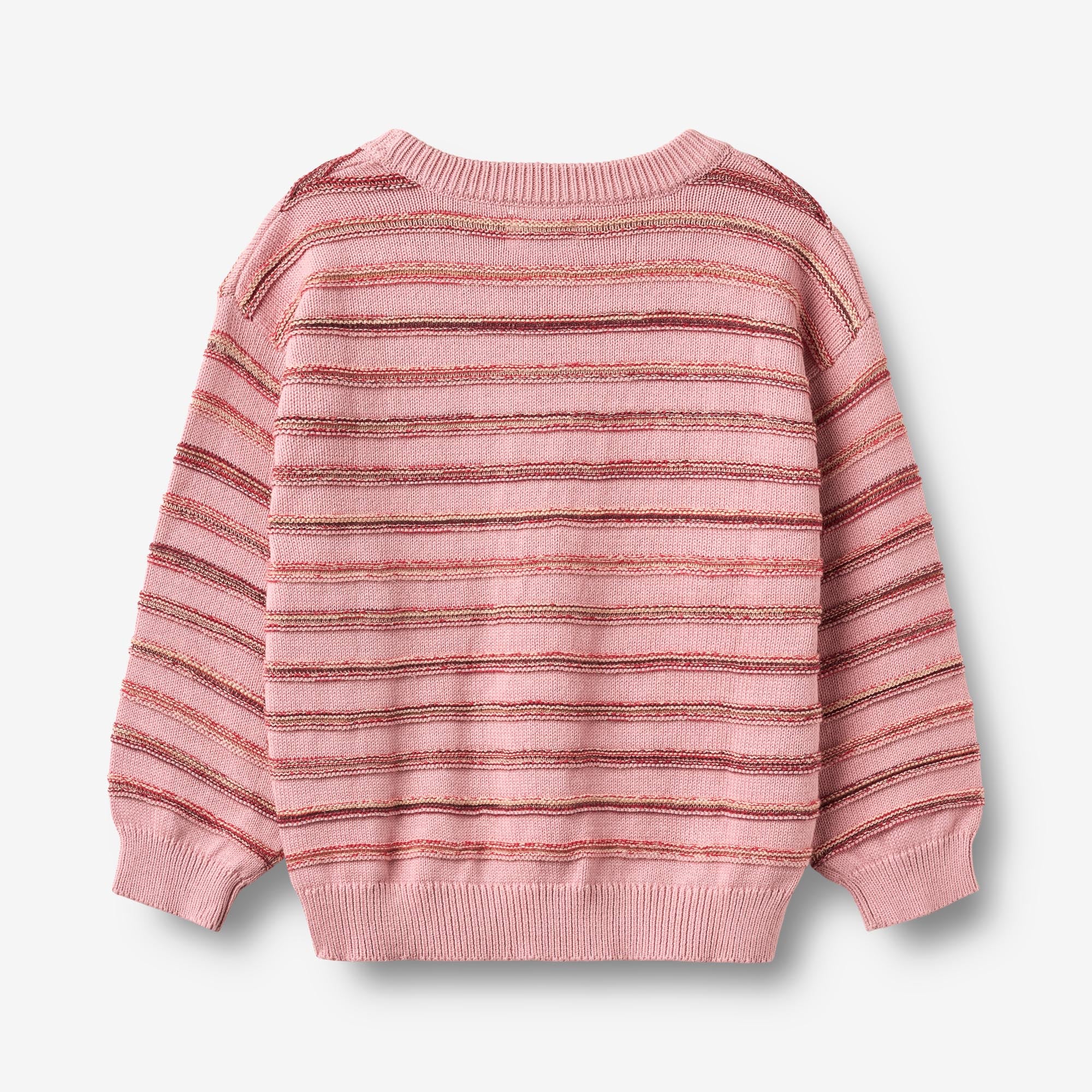 wheat-pullover-harlow-berry-cream-stripe-streifenpullover image 2