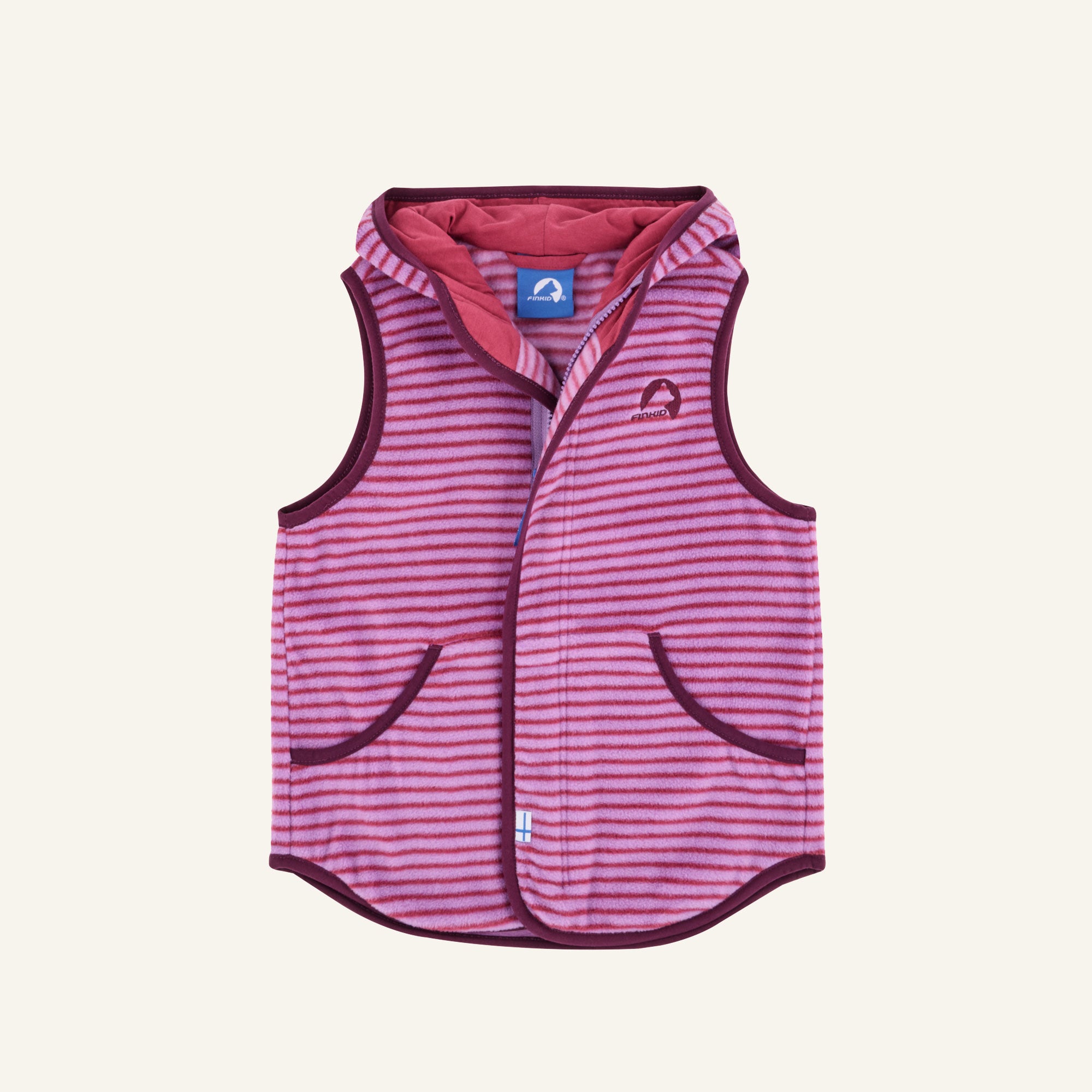 finkid-husky-onni-sport-fleeceweste-deep-water-lava-100-110 image 7