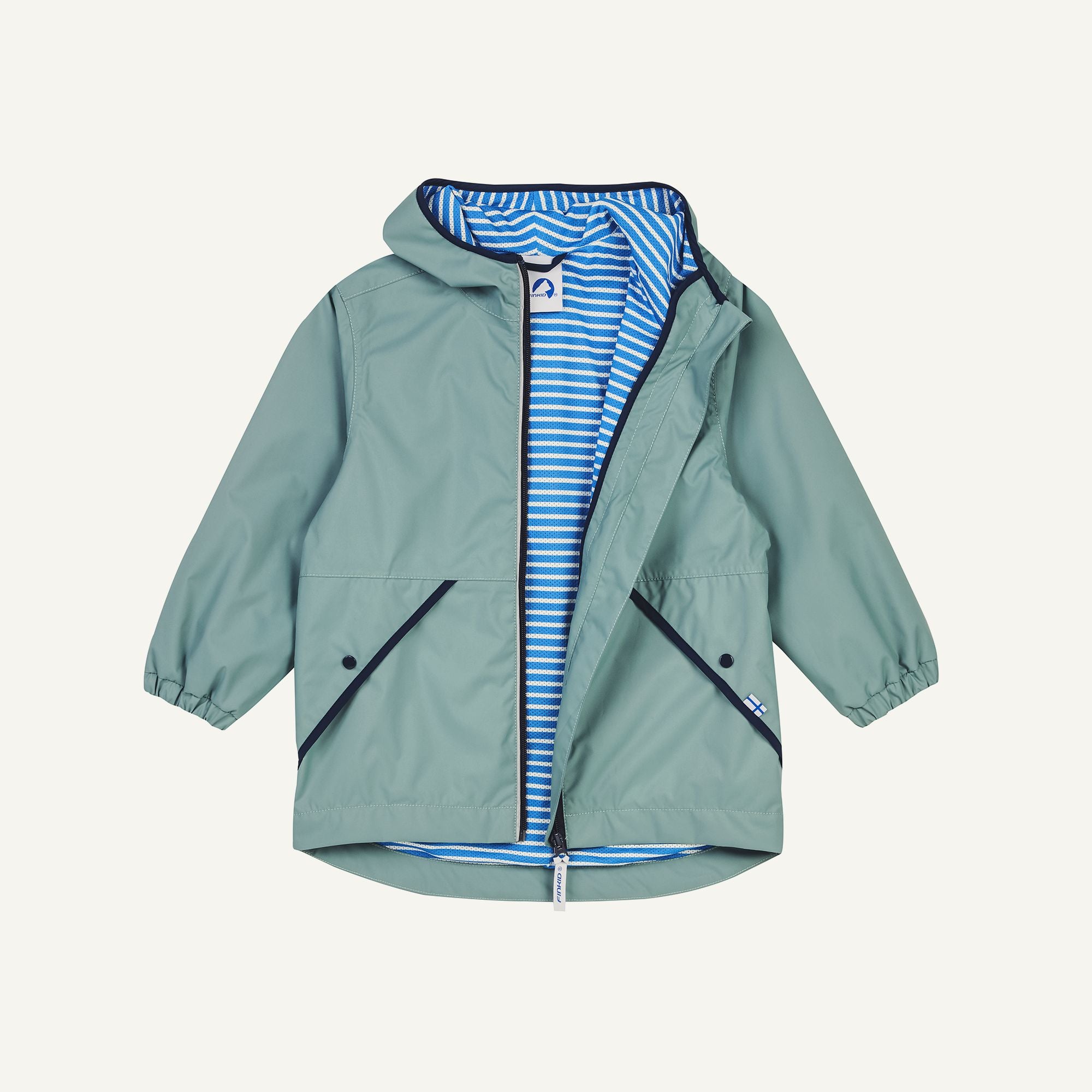 finkid-husky-puuskiainen-regenjacke-navy-denim-mit-kapuze image 5