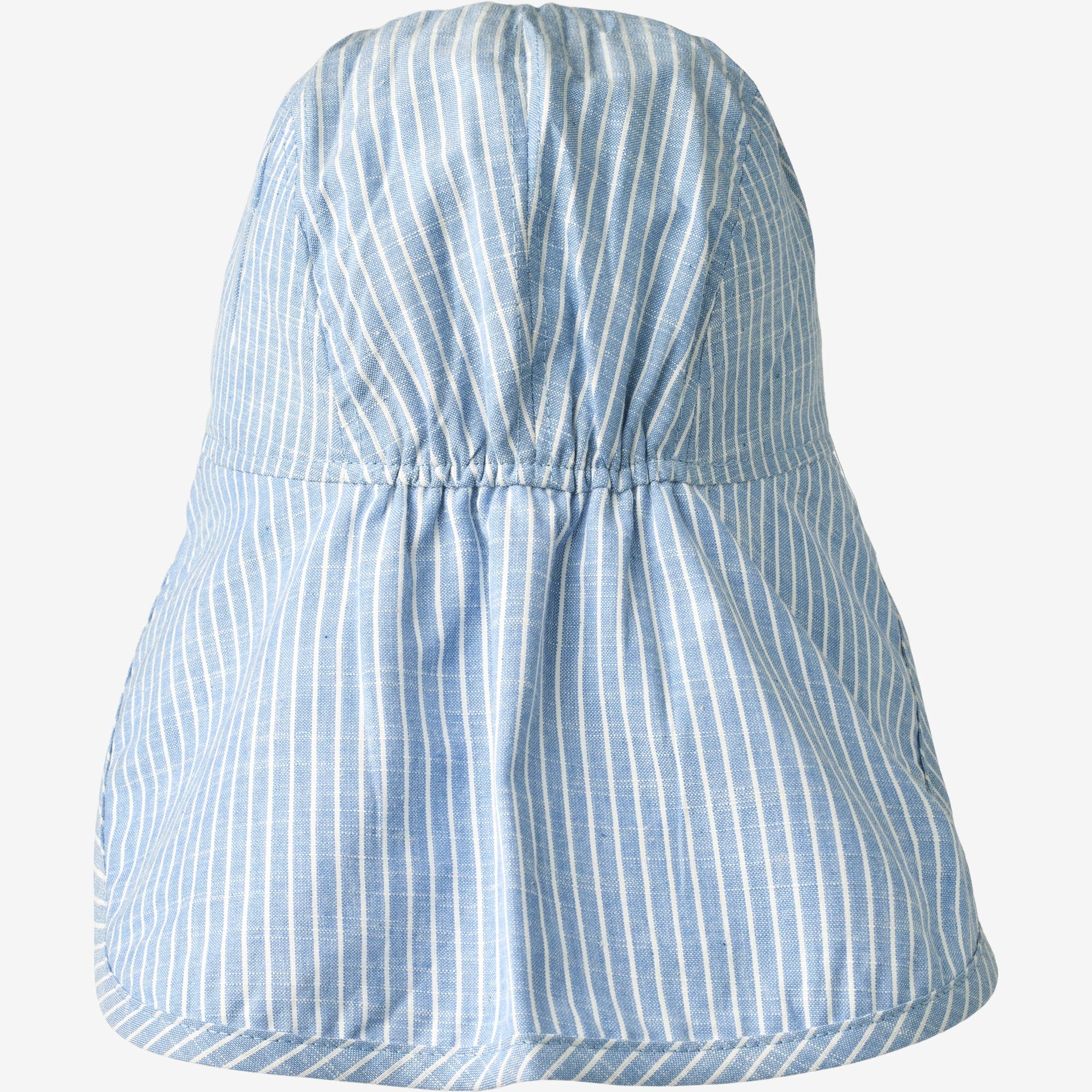 wheat-albert-sonnenhut-blue-stripe-bio-baumwolle-baby image 2