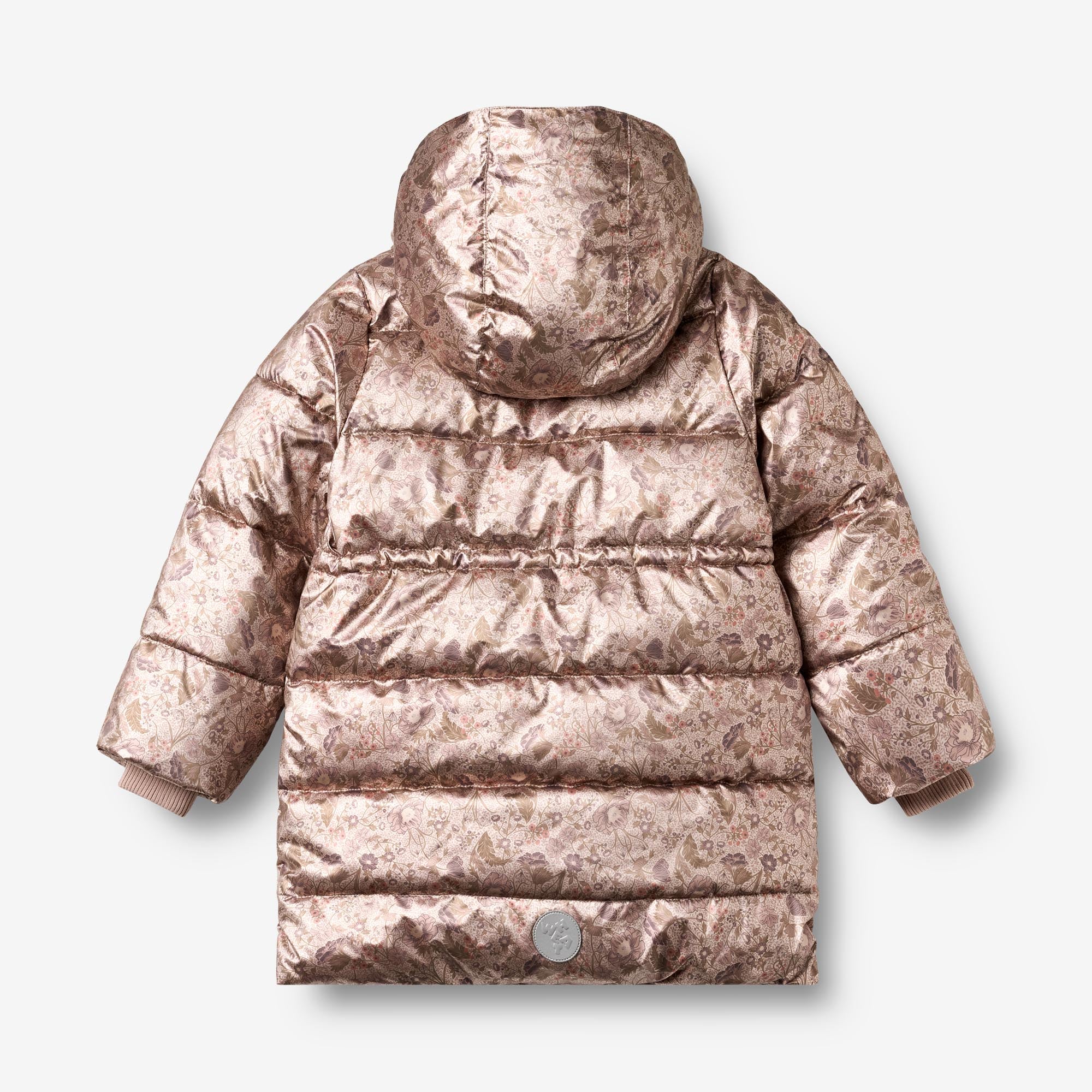 wheat-yrsa-puffer-winterjacke-golden-flowers-recycelt image 3
