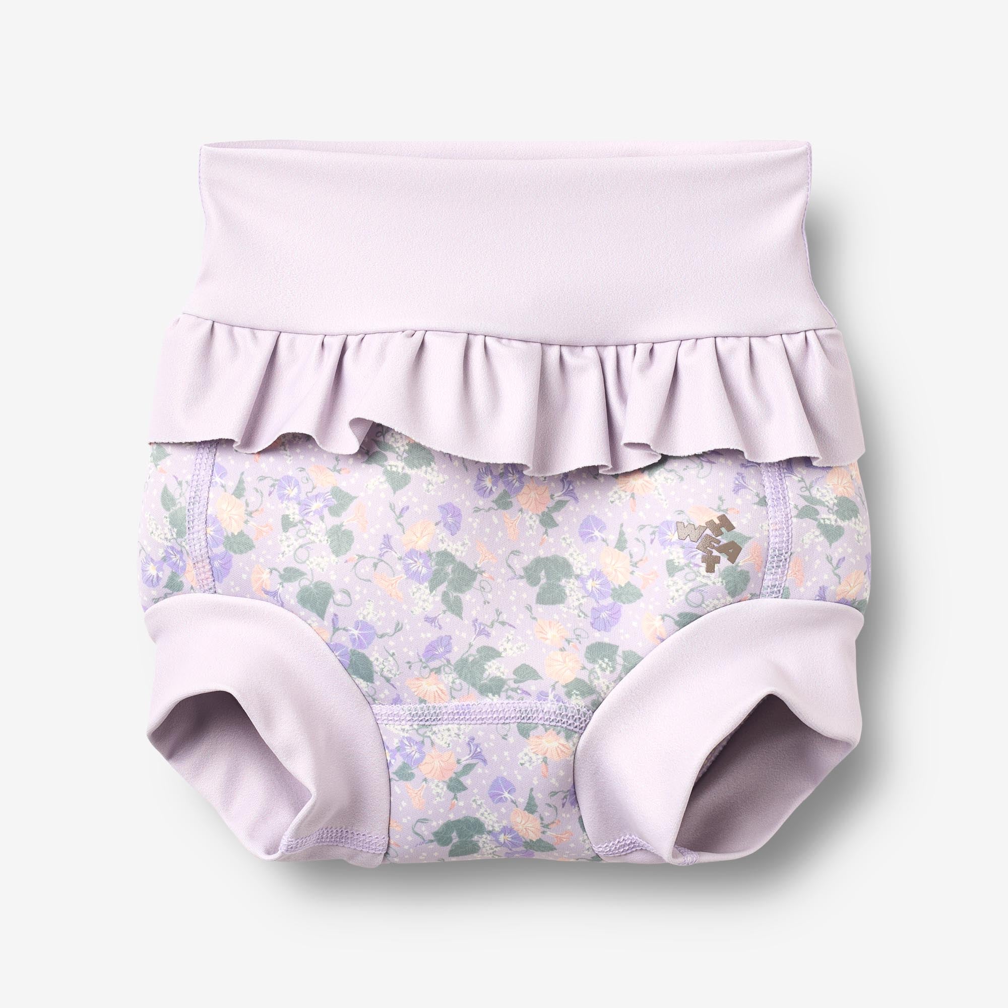 wheat-rita-schwimmhose-purple-petunias-neopren-uv40 image 1