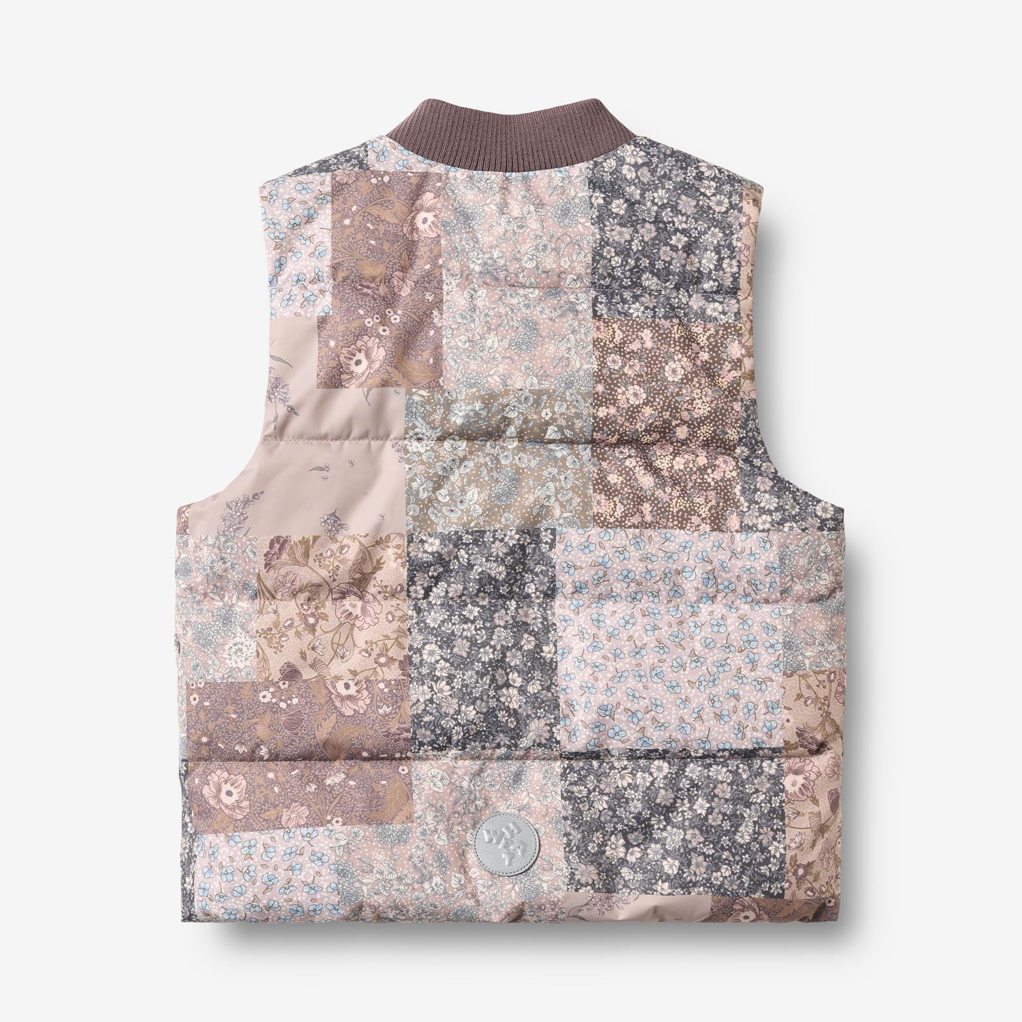 wheat-lakas-puffer-weste-recycling-m-dchen-patchwork-flower image 4