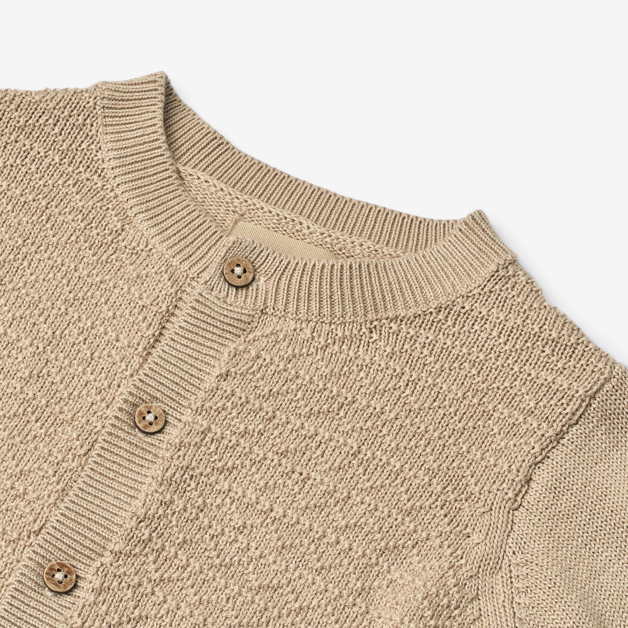 wheat-bj-rn-strickjacke-soft-sand-bio-baumwolle-baby image 3