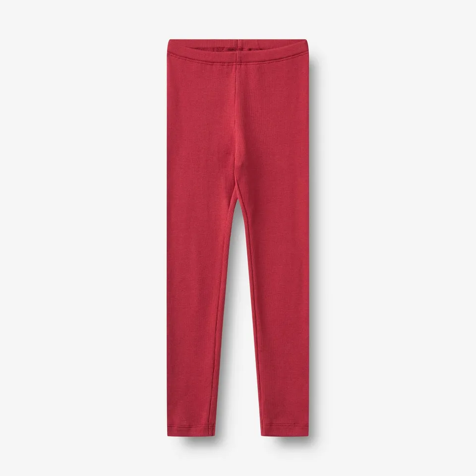 wheat-jules-leggings-m-dchen-bio-baumwolle-red-cherry image 1