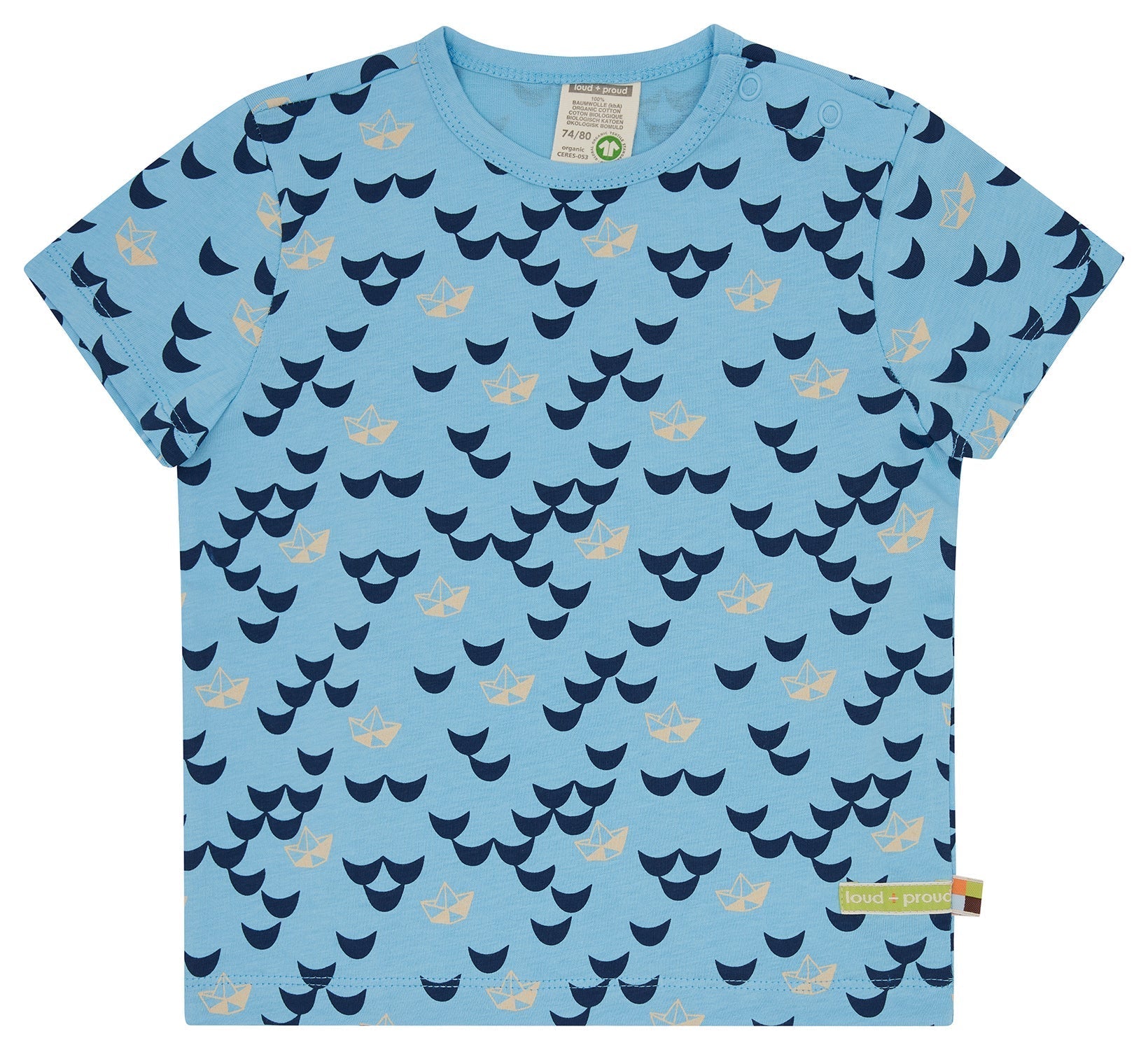 loud-proud-classics-t-shirt-druck-kinder-t-shirt-single-jersey image 1