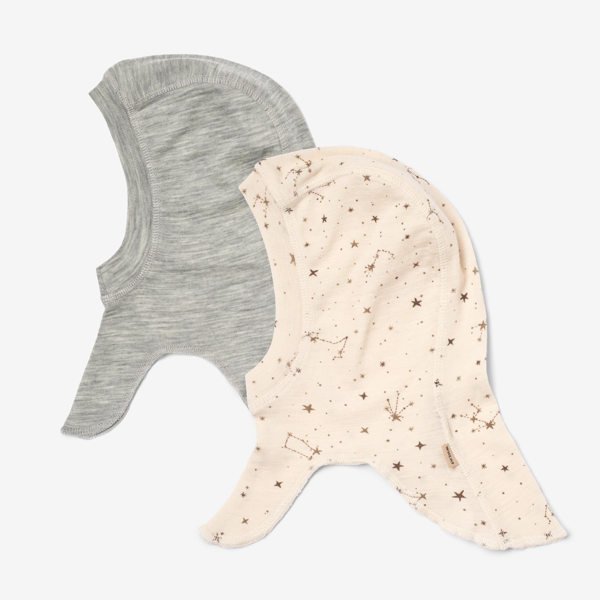 wheat-felix-schlupfm-tze-eggshell-stars-baby-merinowolle image 1